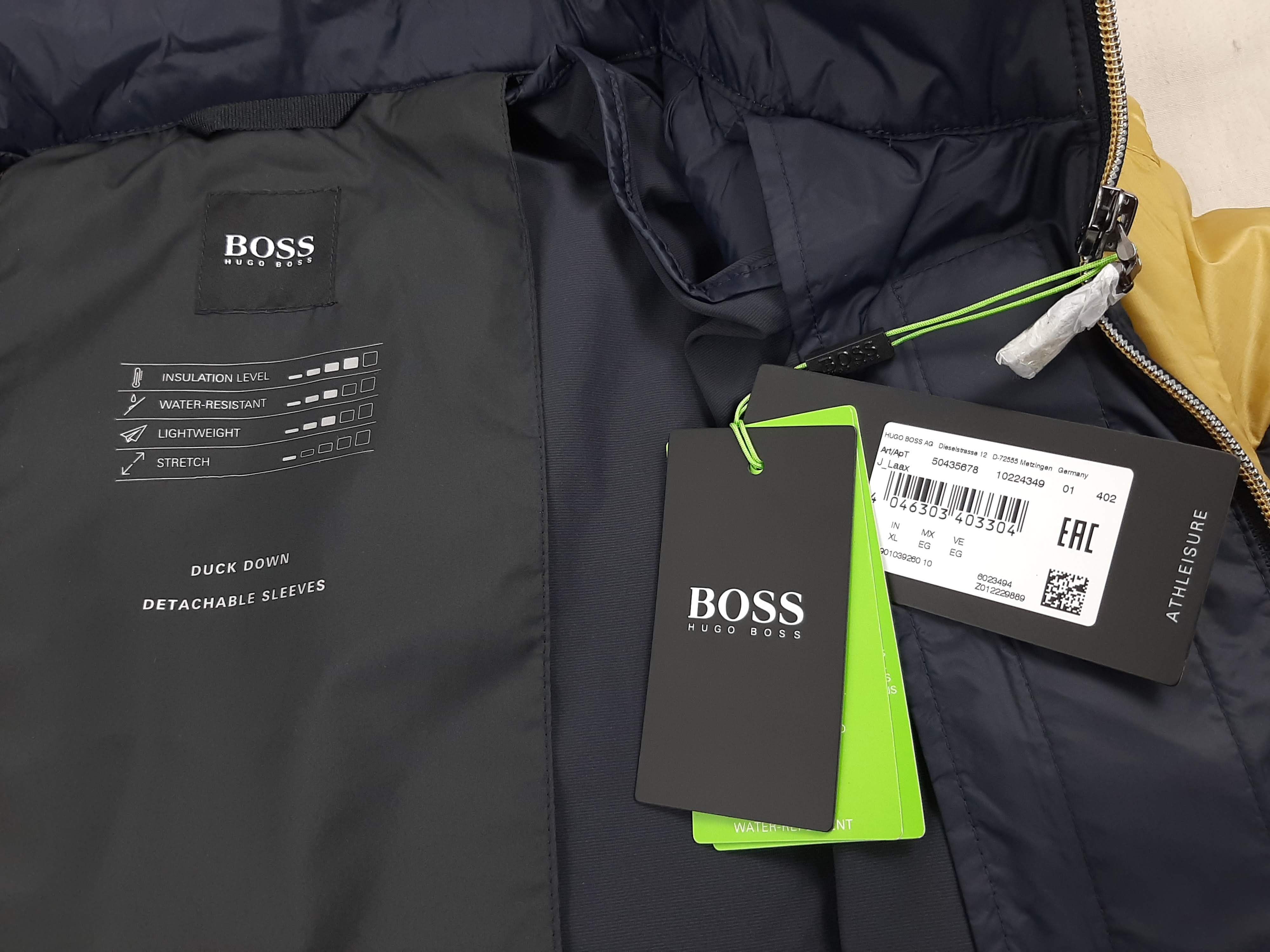 Hugo Boss Hugo Boss J_Laax Jacket Navy Gold Men's Size XL Size US XL / EU 56 / 4 - 14 Thumbnail