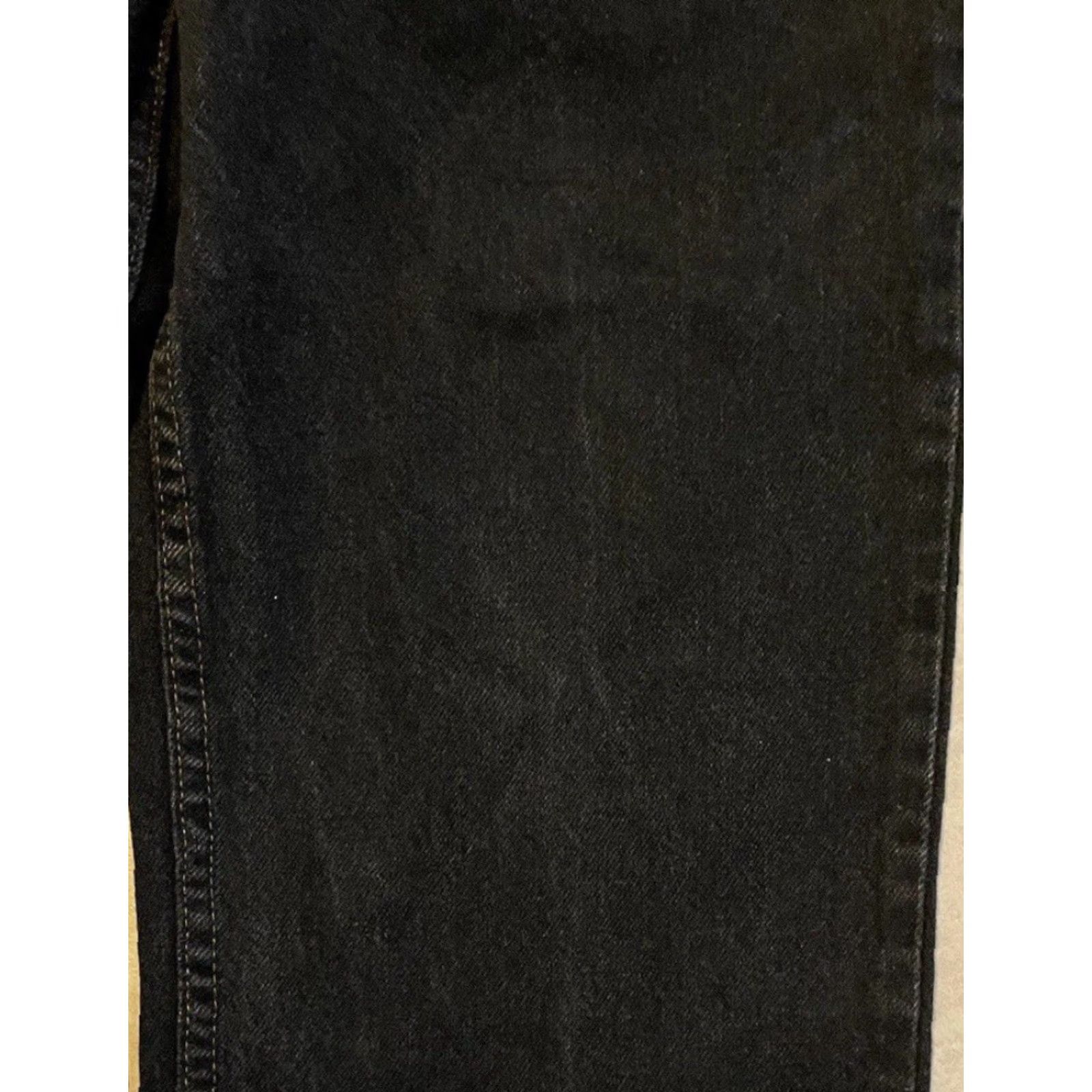 Vintage VINTAGE Zonz Jeans 12 25/25 Black Wide-Leg 90s Y2K Grunge Punk Skate Rave USA Big Pockets Women Jeans Size 34" / US 12 / IT 48 - 6 Thumbnail