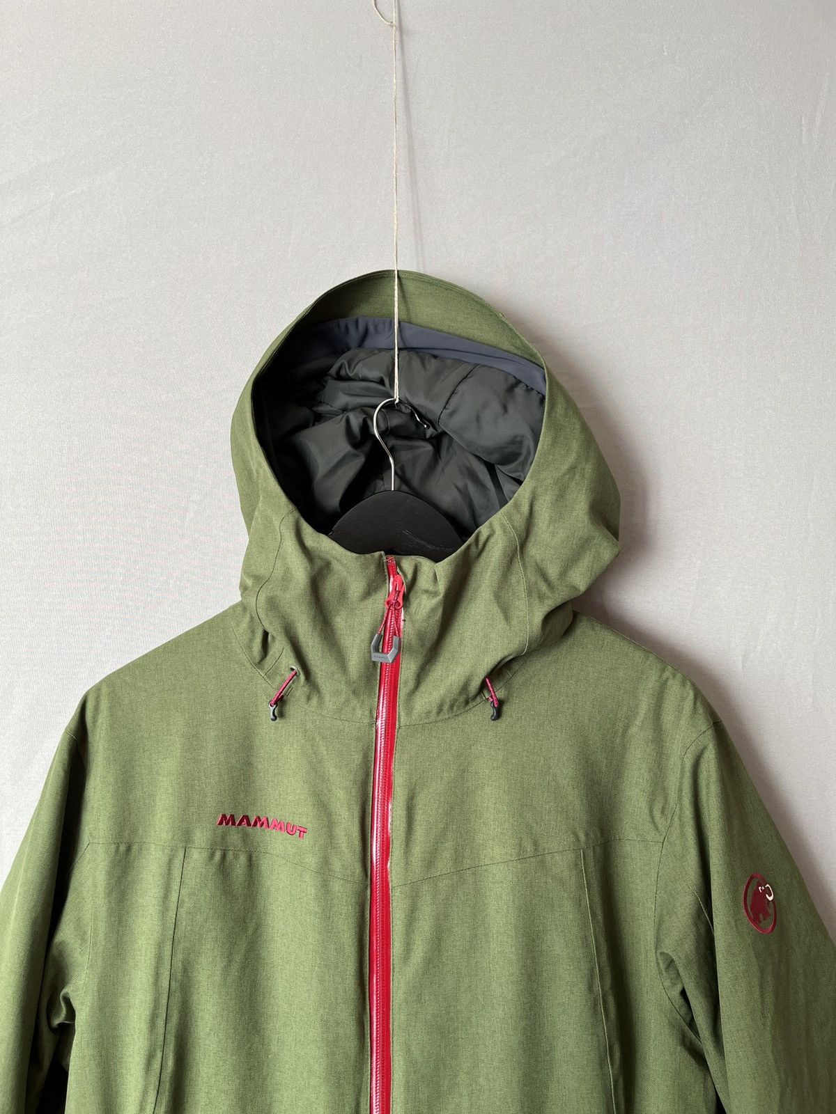 Mammut Mammut Niva HS Green DRYTech Hard Shell Premium Parka Jacket Size M / US 6-8 / IT 42-44 - 4 Thumbnail