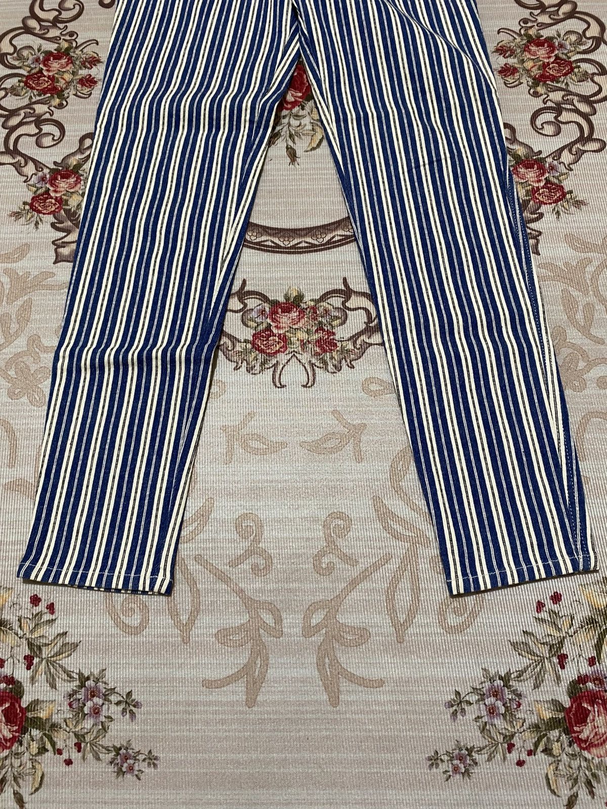 Moschino Moschino Italy Stripe Jeans Denim Women Size 23" - 4 Thumbnail