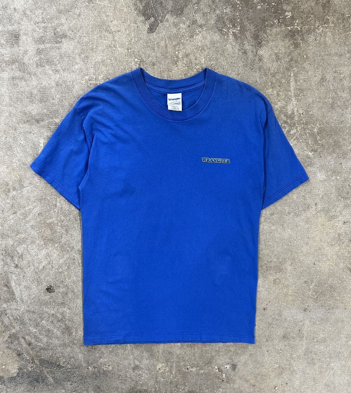 Wrangler Vintage 90s Wrangler Cowboy Rules Western Mullet T-Shirt Size US XL / EU 56 / 4 - 1 Thumbnail