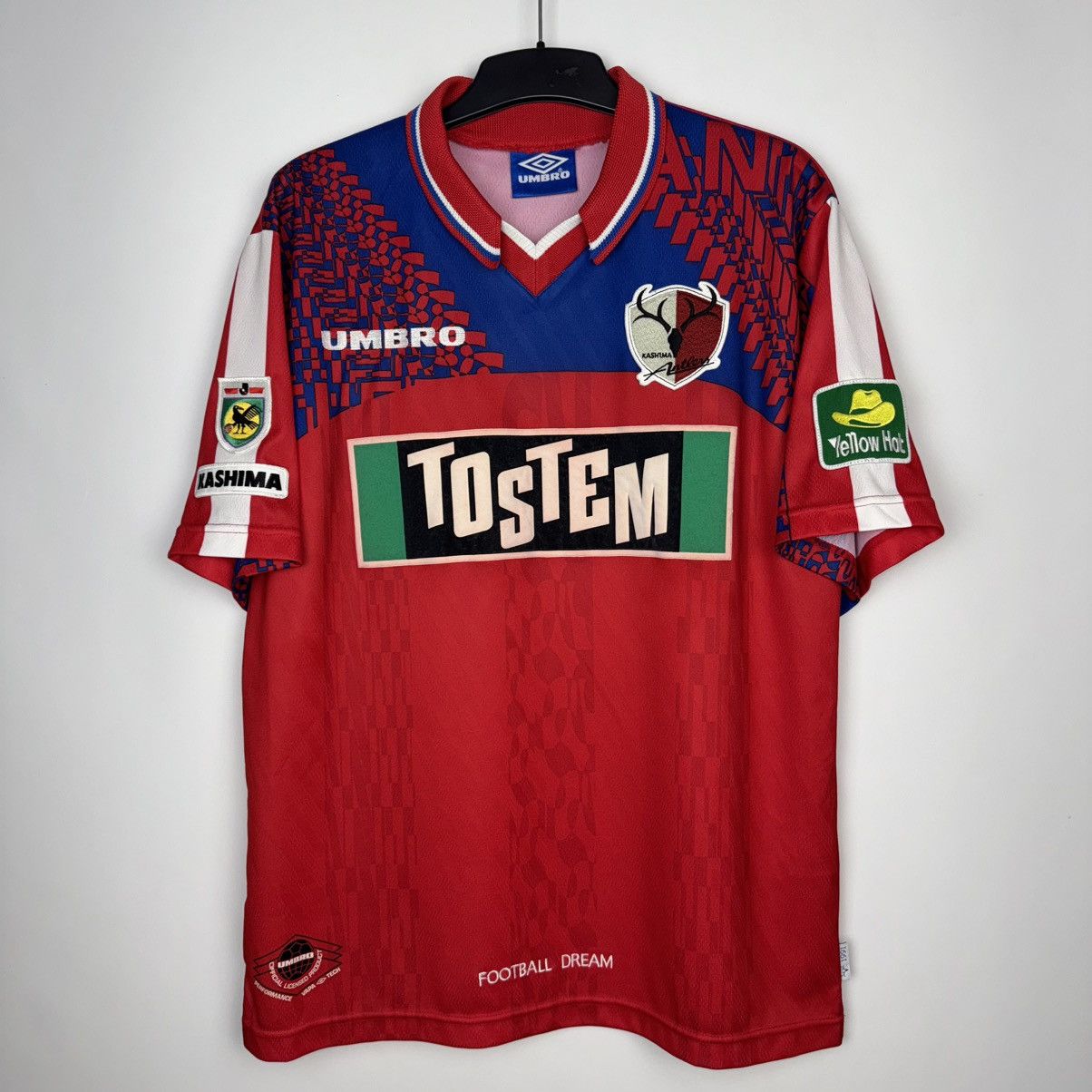 Umbro KASHIMA ANTLERS 1997 HOME FOOTBALL SHIRT SOCCER JERSEY UMBRO Size US M / EU 48-50 / 2 - 1 Thumbnail