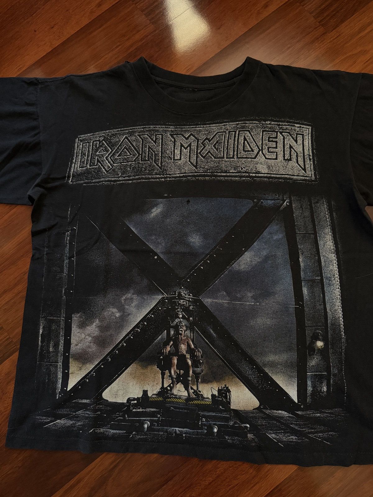 Iron Maiden Vintage 1995 Iron Maiden Double Sided Tee Shirt L Band Tees Size US L / EU 52-54 / 3 - 2 Thumbnail