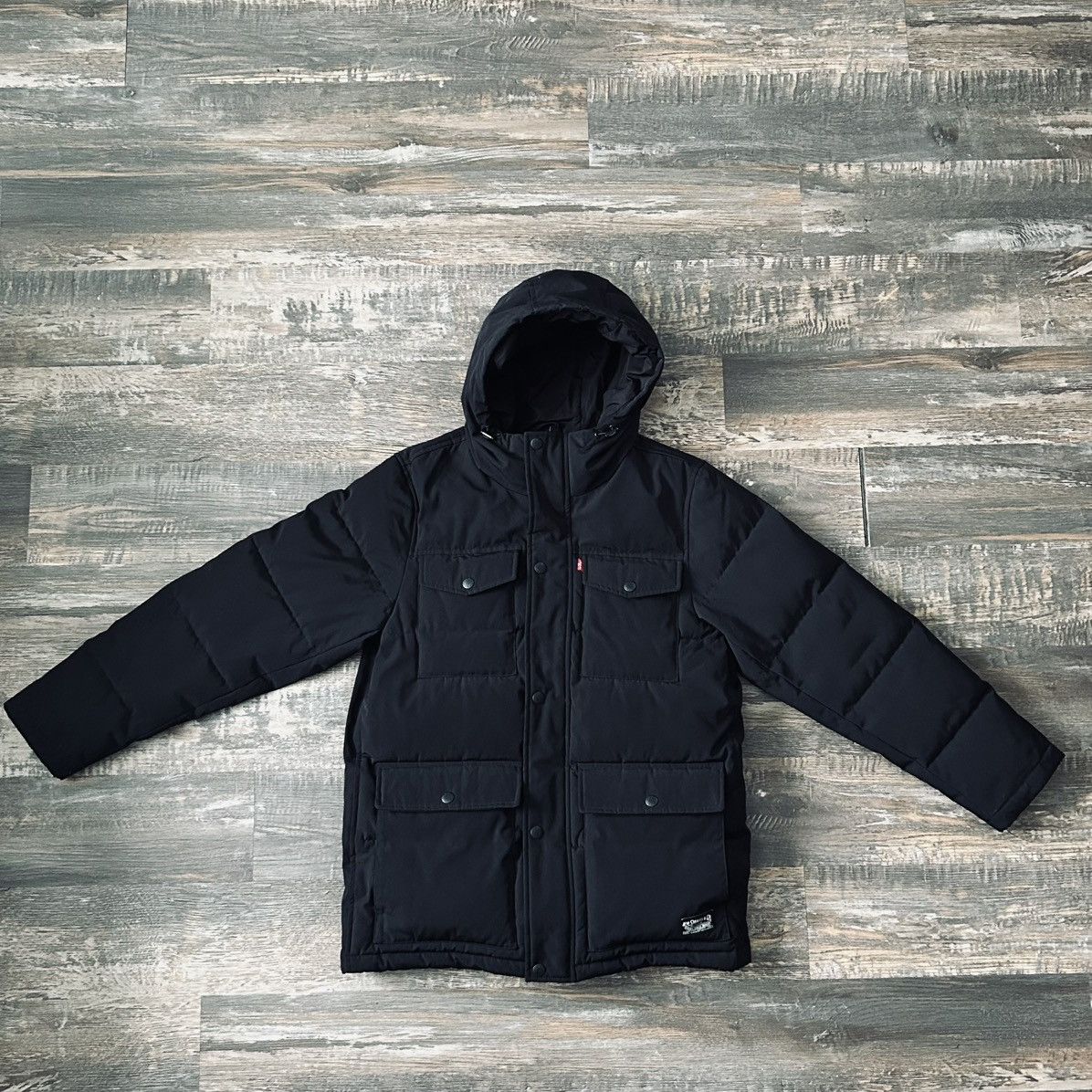 Levi's Levi’s puffer black jacket Size US S / EU 44-46 / 1 - 1 Thumbnail