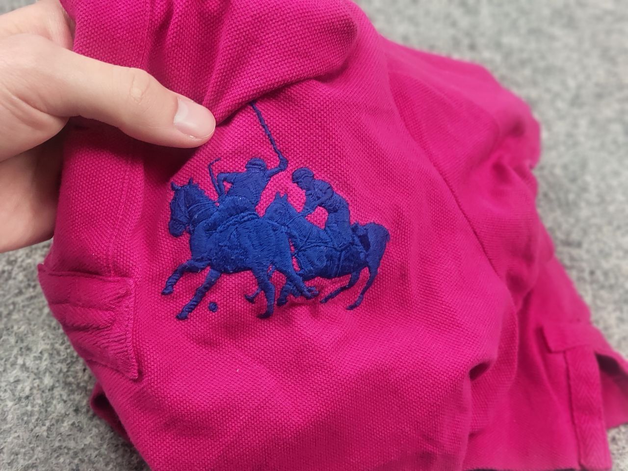 Polo Ralph Lauren Vintage Y2K Style Polo Ralph Lauren Pink Big pony T Shirt Size M / US 6-8 / IT 42-44 - 10 Thumbnail