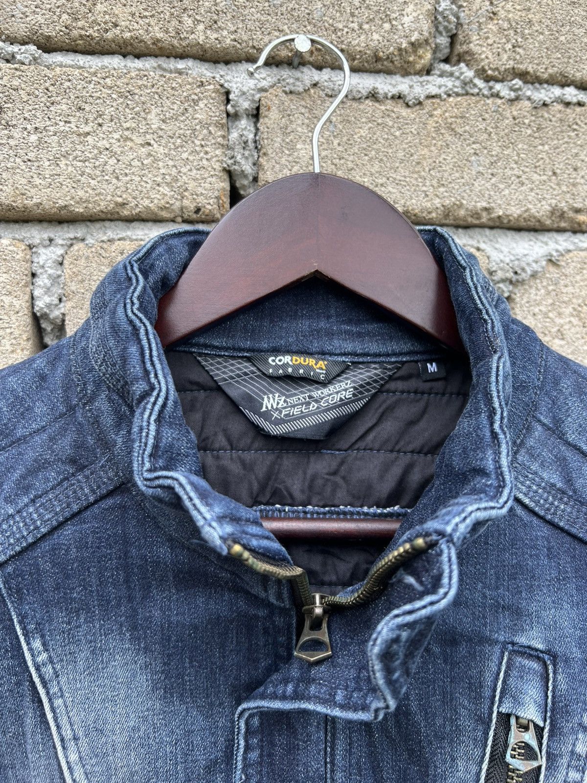 Japanese Brand Field Core Cordura Fabric Bikers Jacket Size M / US 6-8 / IT 42-44 - 6 Thumbnail