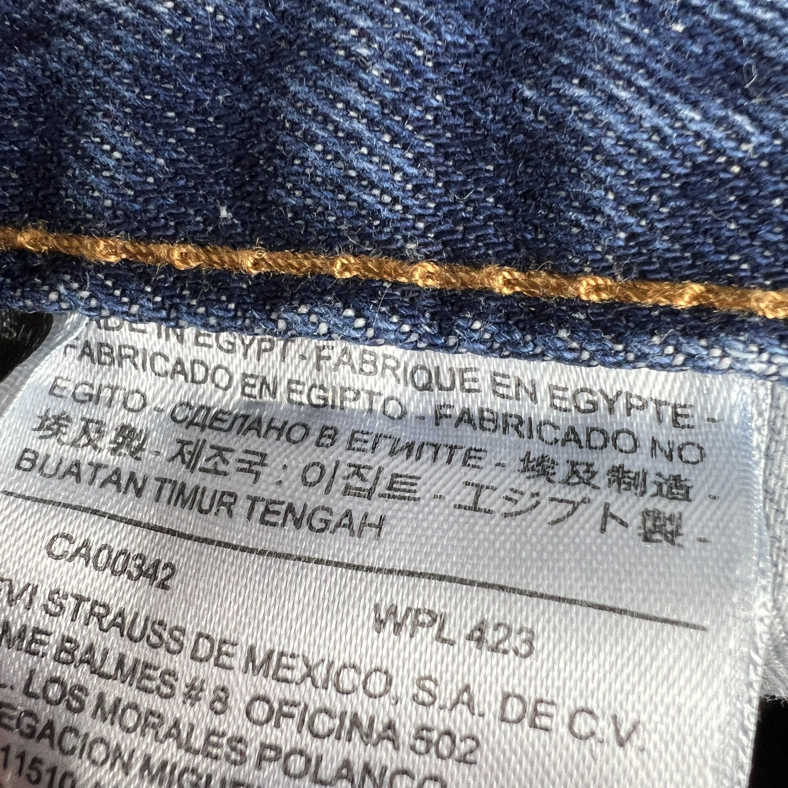 Levi's Levi's Jeans 505 Straight Leg Blue Faded Cotton Denim Size US 34 / EU 50 - 8 Thumbnail