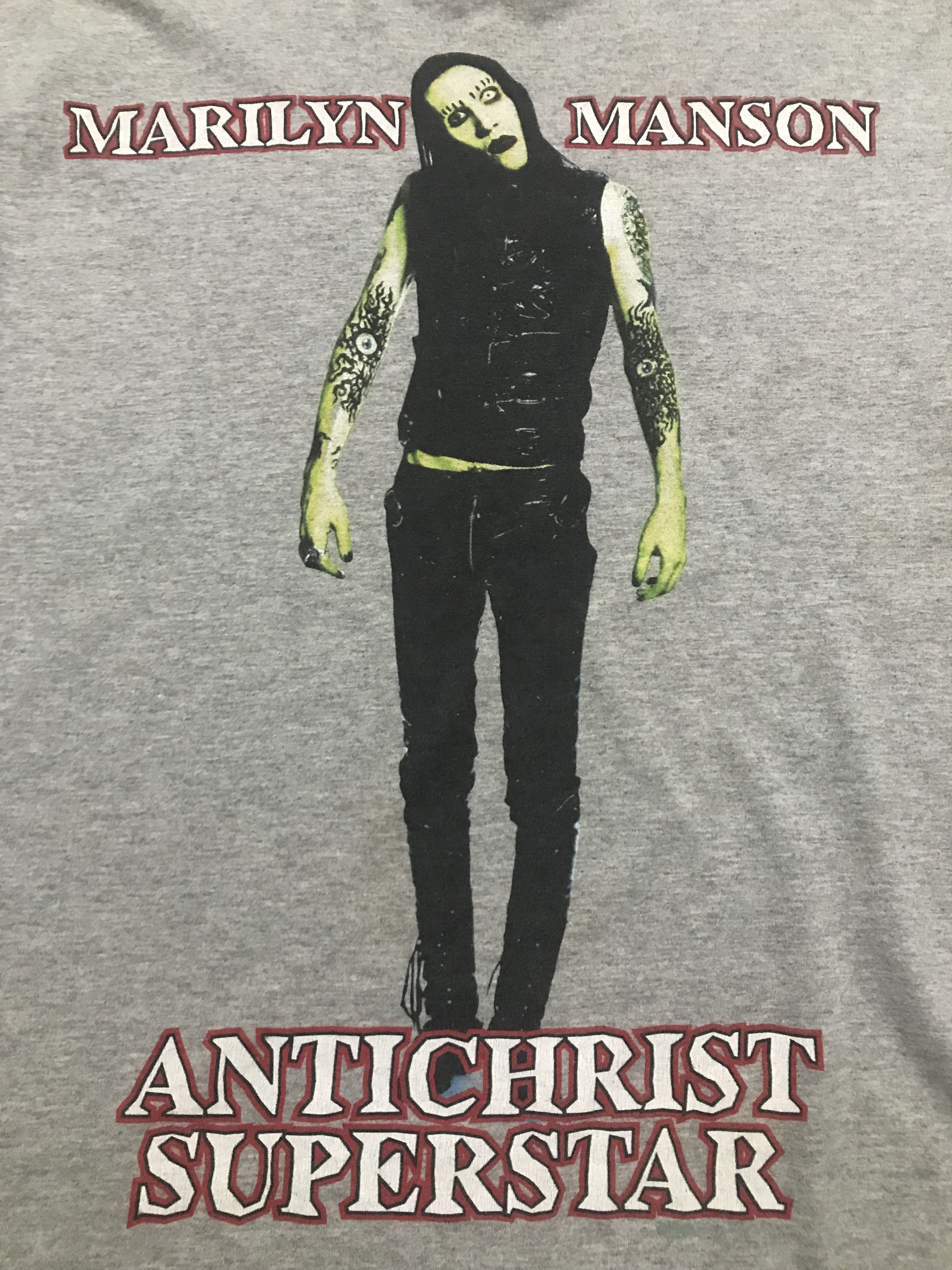 Marilyn Manson Vintage Marilyn Manson Antichrist Superstar 1996 Size US L / EU 52-54 / 3 - 2 Thumbnail