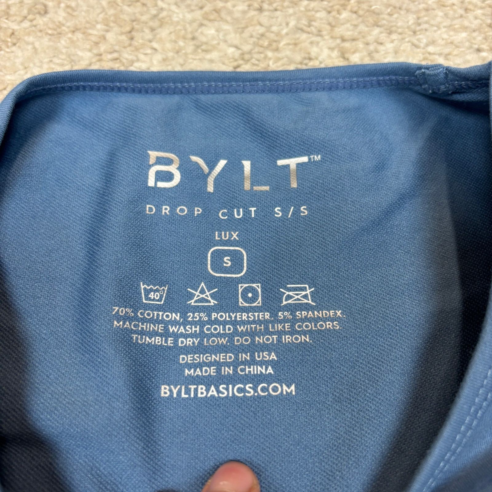 Other NWT Bylt Drop Cut Lux Short Sleeve T Shirt Men's Small Size US S / EU 44-46 / 1 - 7 Thumbnail