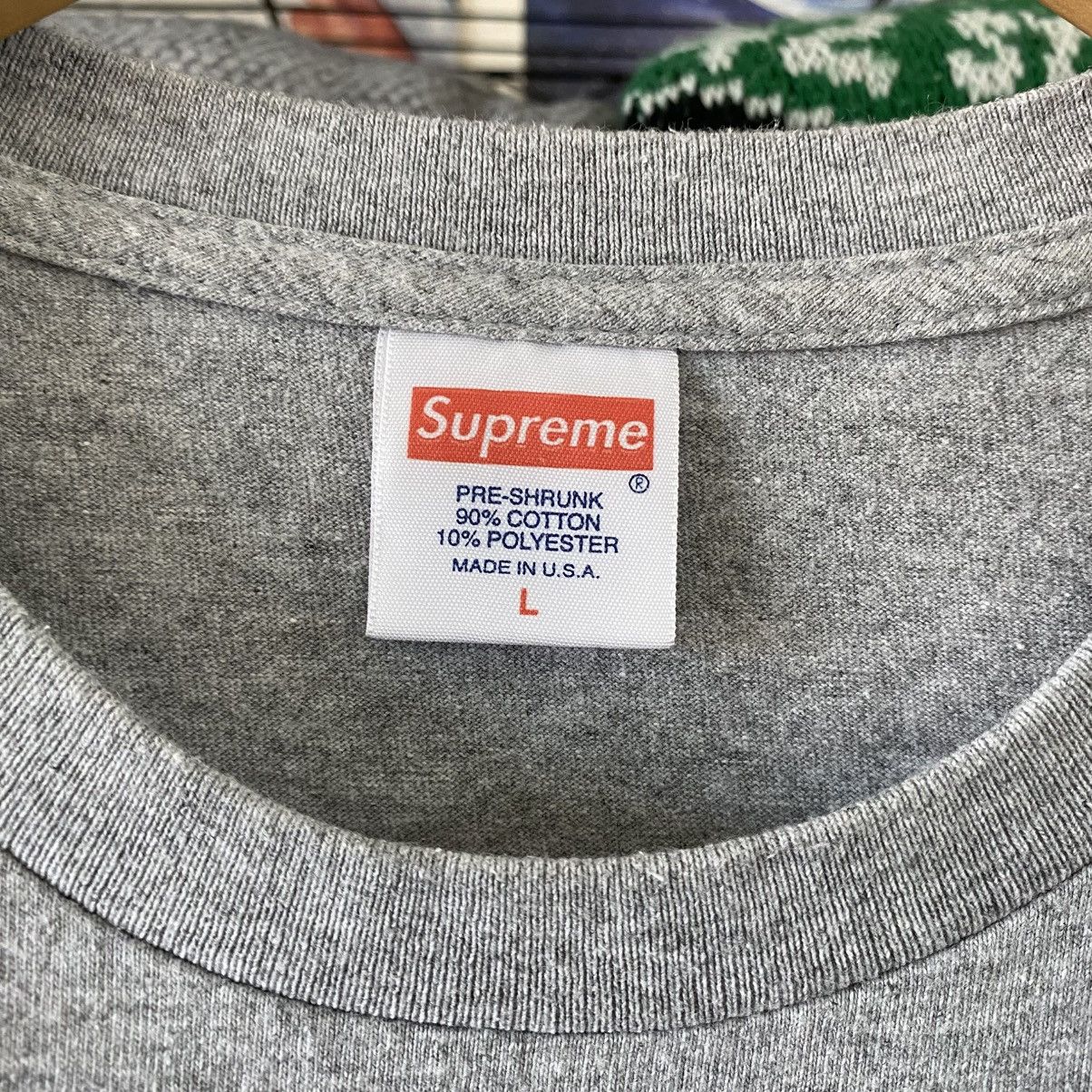 Supreme Supreme Industrial T-Shirt Grey 2014 Vintage Ralph Lauren Size US L / EU 52-54 / 3 - 3 Thumbnail