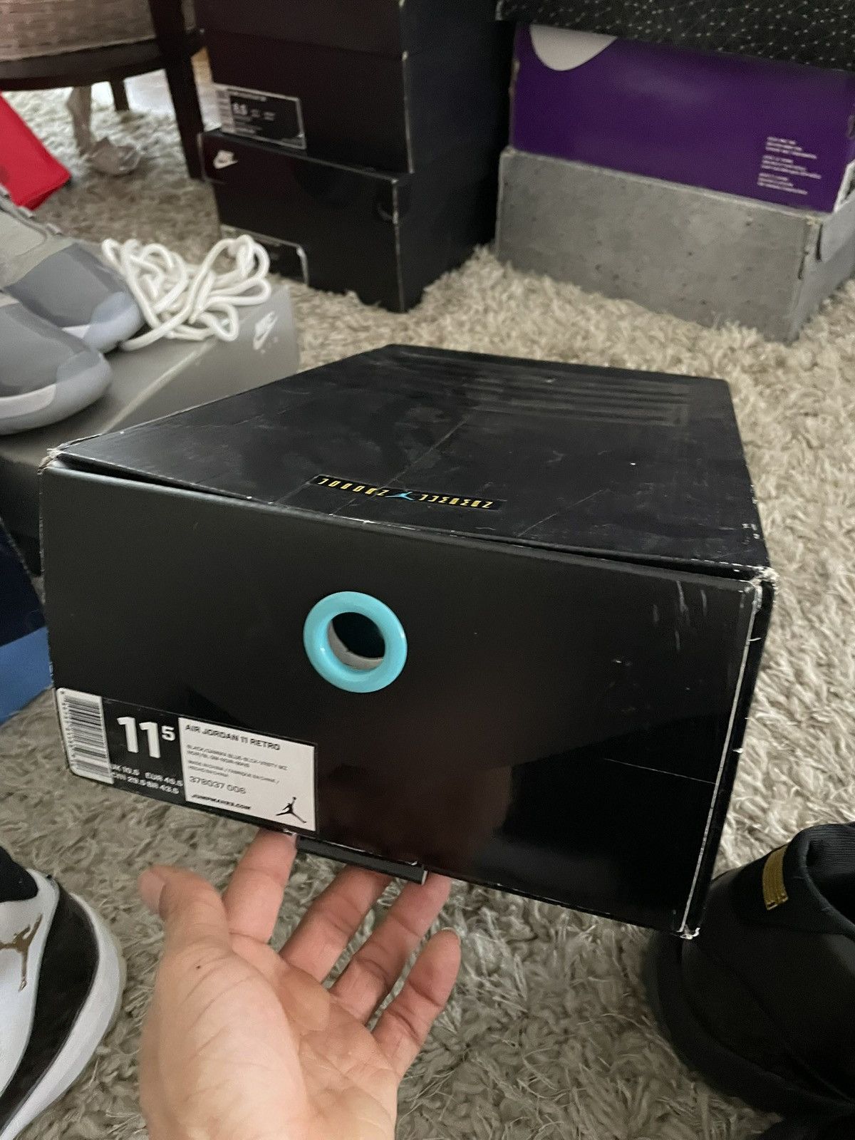 Jordan Brand Jordan 11 Gamma Size US 11.5 / EU 44-45 - 10 Thumbnail