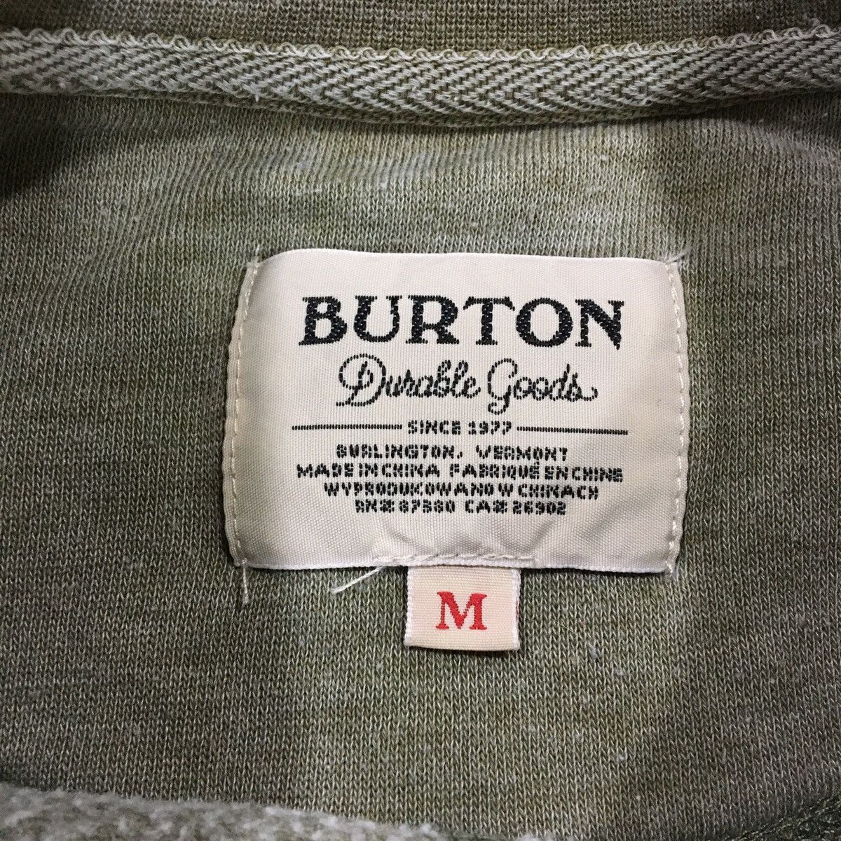 Burton BURTON Snowboarding Crewneck Sweatshirts Size US M / EU 48-50 / 2 - 7 Thumbnail