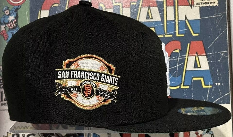MLB × New Era Hat Club New Era San Francisco Giants year 2000 patch 7 1/4 Size ONE SIZE - 6 Thumbnail