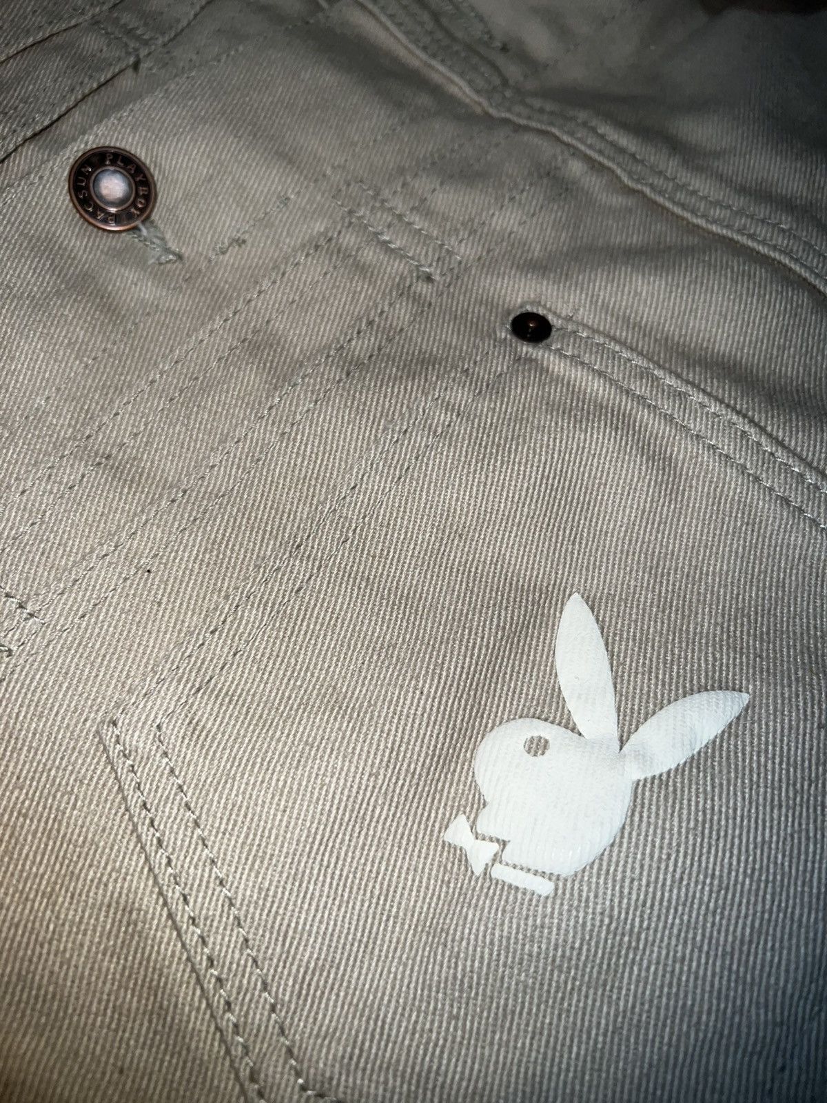 Playboy PLAYBOY TAN CREAM VINTAGE STYLED JACKET Size US M / EU 48-50 / 2 - 4 Thumbnail