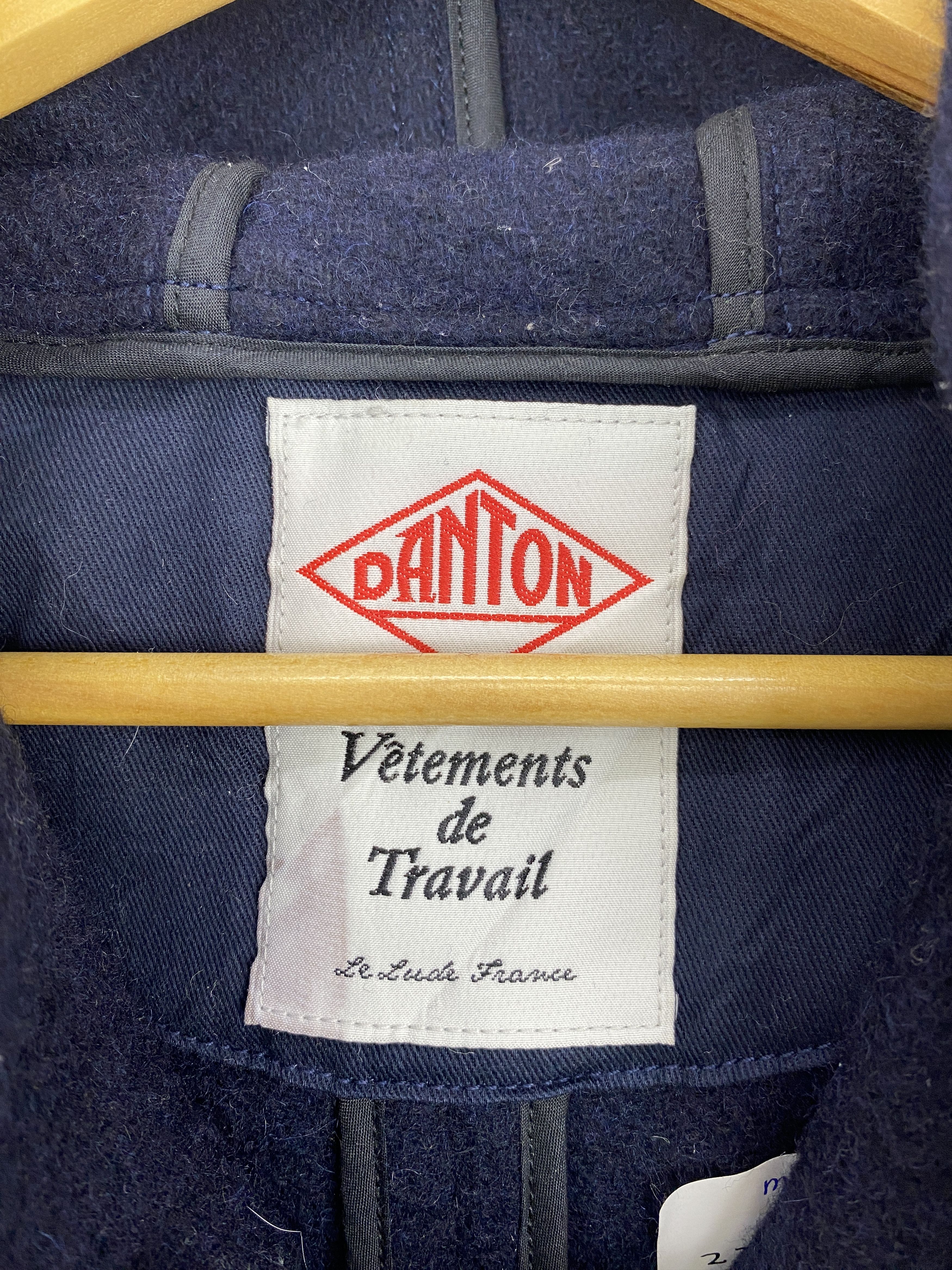 Danton Vintage DANTON Wool Button Up Jacket MJ0020 Size US XS / EU 42 / 0 - 5 Thumbnail