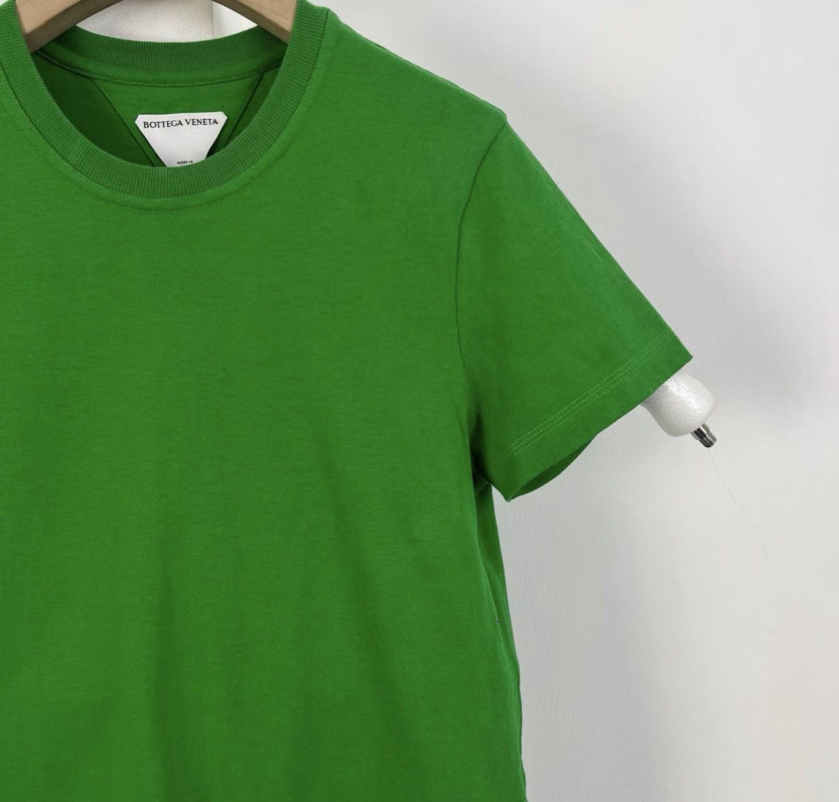 Bottega Veneta Bottega Veneta BV Back Embroidered Green Short Sleeve K12 Size XS / US 0-2 / IT 36-38 - 5 Thumbnail