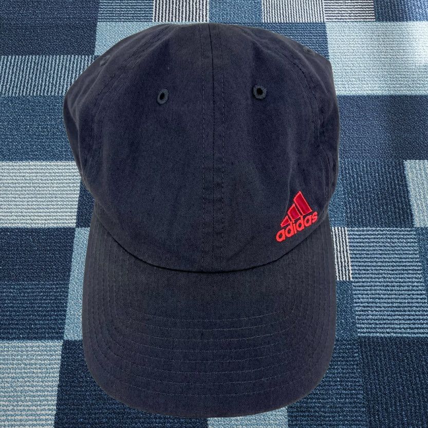 Adidas Adidas Strapback Hat Women's One Size Gray Adjustable Climacool Logo Baseball Cap Size ONE SIZE - 1 Thumbnail