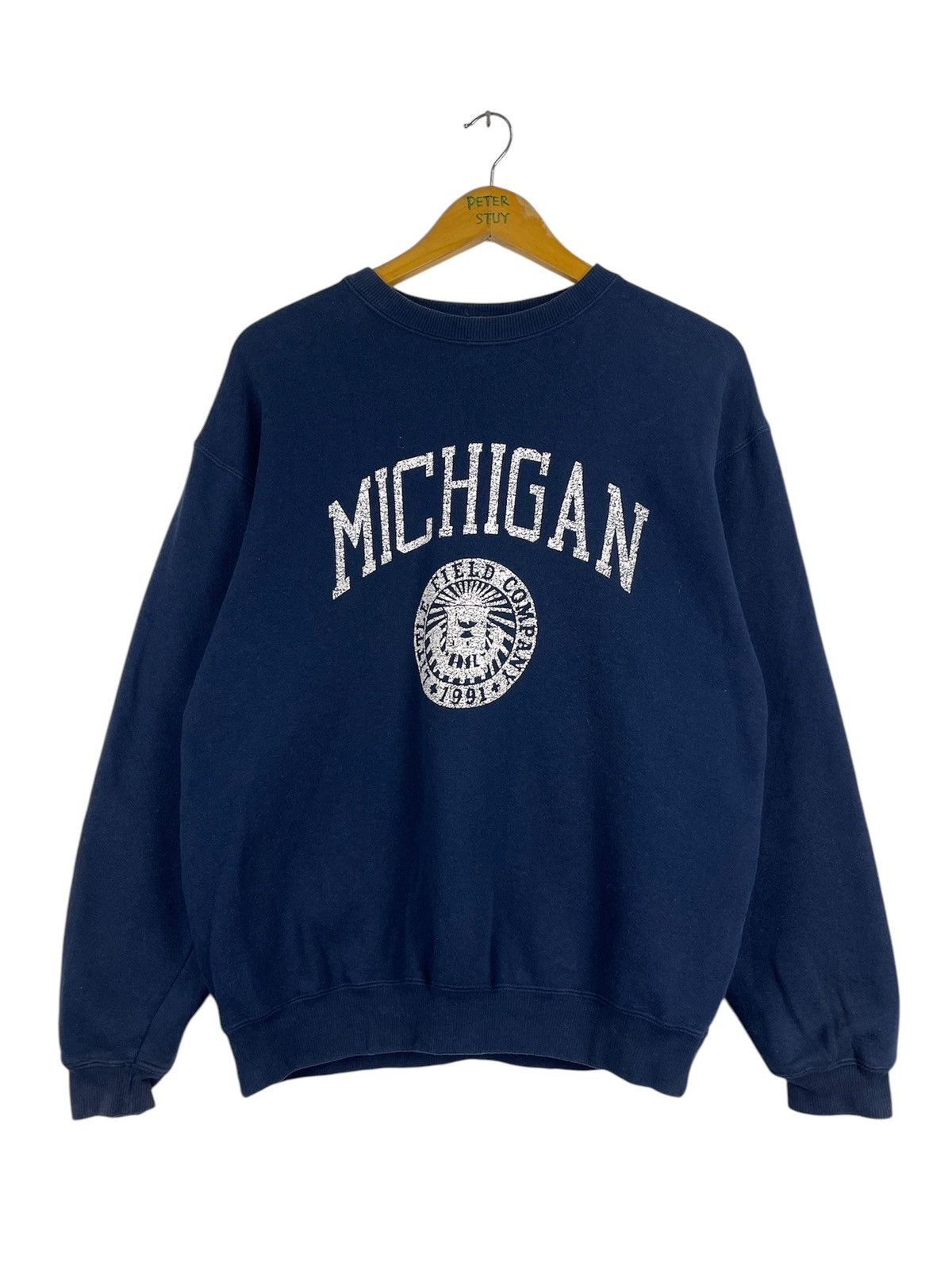 Vintage Vintage Michigan Sweatshirt Size US L / EU 52-54 / 3 - 1 Thumbnail