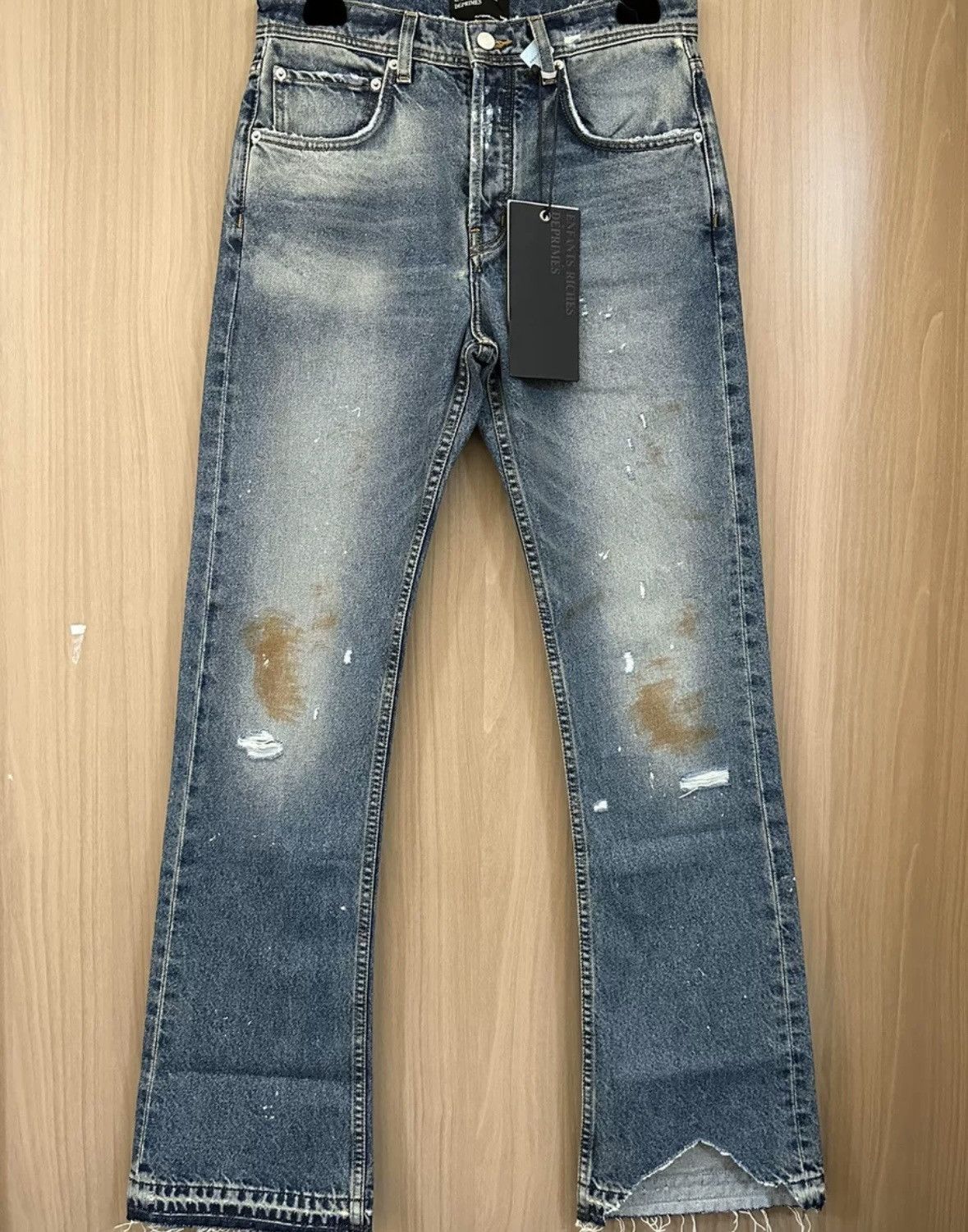 Enfants Riches Deprimes ERD burnt flare denim Size US 30 / EU 46 - 1 Thumbnail