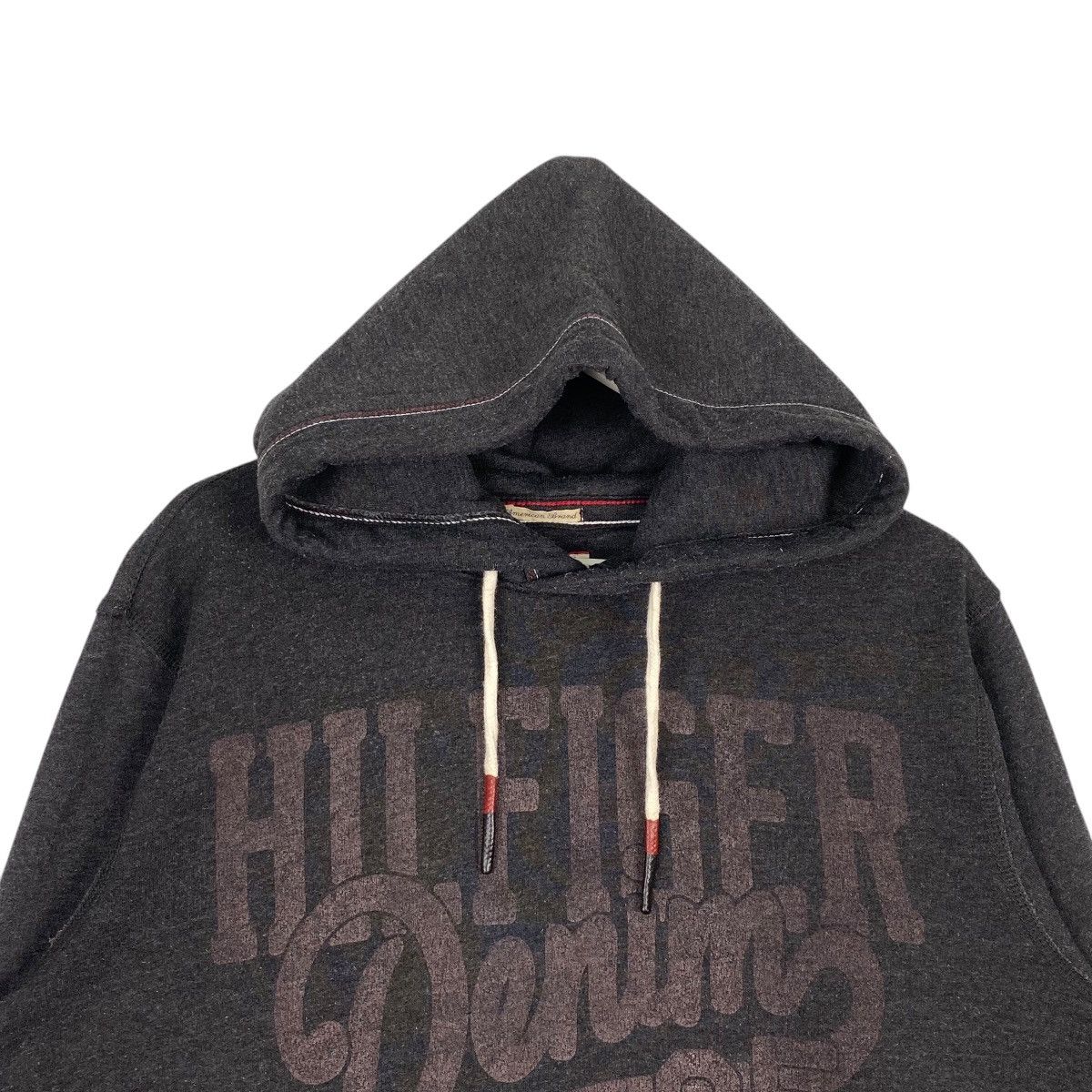 Designer × Vintage Vintage Hilfiger Denim Small Embroidered Hoodie Dark Blue Size US M / EU 48-50 / 2 - 4 Thumbnail
