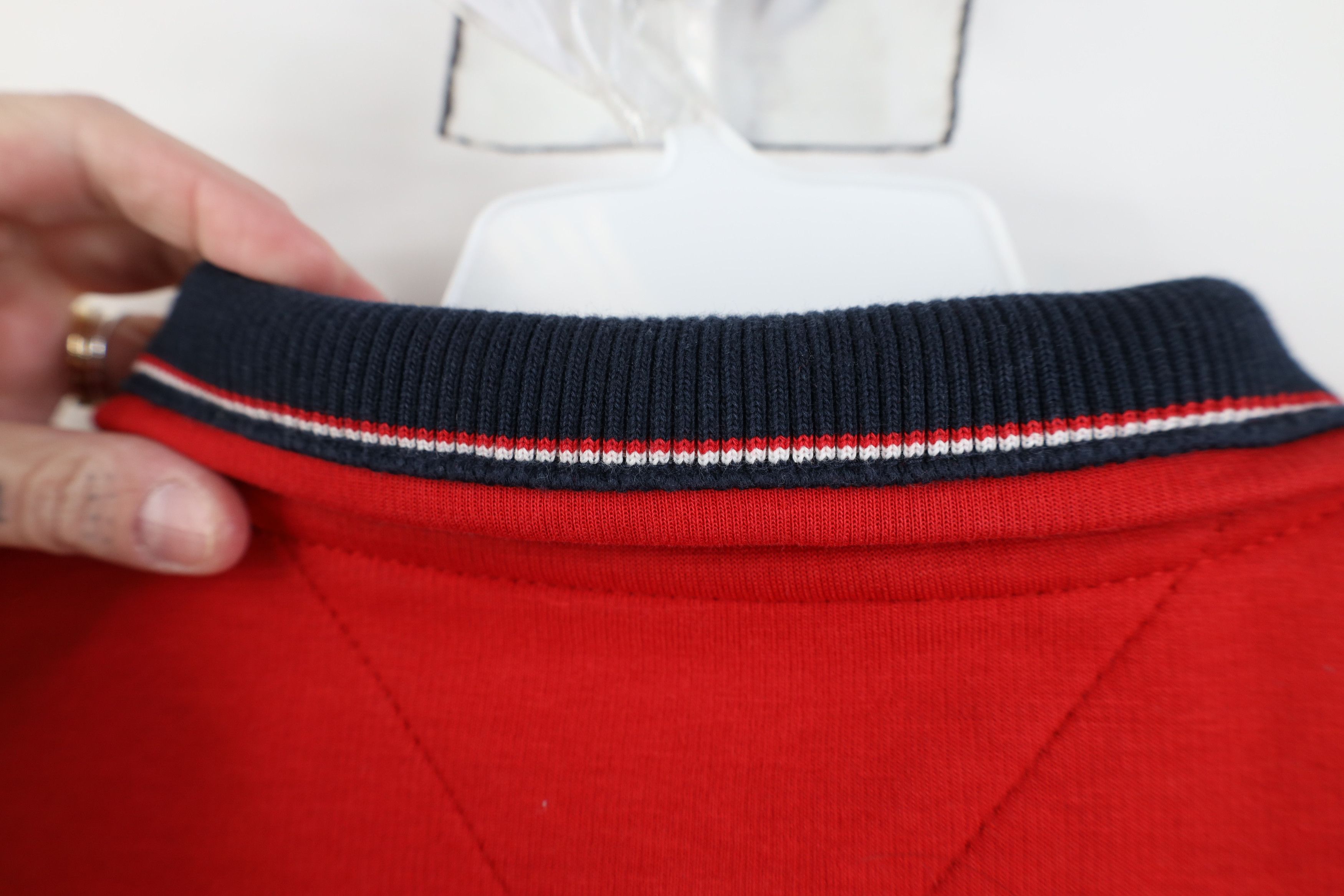 Tommy Hilfiger Vintage Y2K Tommy Hilfiger 1/4 Half Zip Pullover Sweatshirt Size US M / EU 48-50 / 2 - 11 Thumbnail