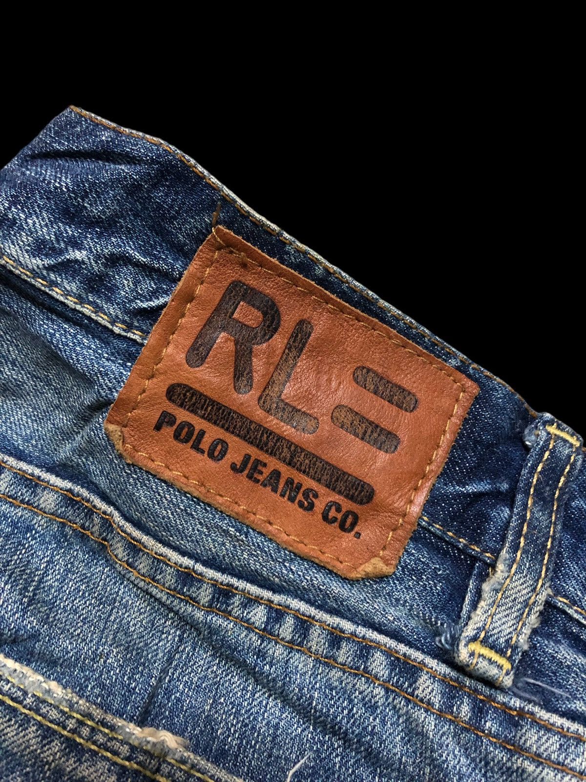 Polo Ralph Lauren RL POLO JEANS WASHED BLUE DENIM Size US 36 / EU 52 - 5 Thumbnail
