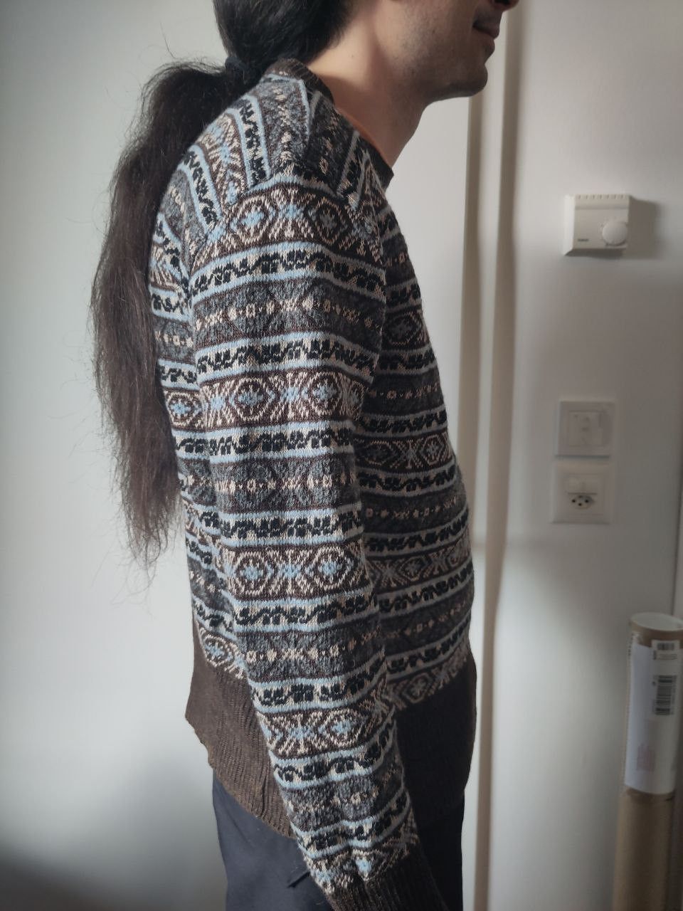Comme des Garcons Homme AW1997 linen/wool blend knit Size US S / EU 44-46 / 1 - 9 Thumbnail