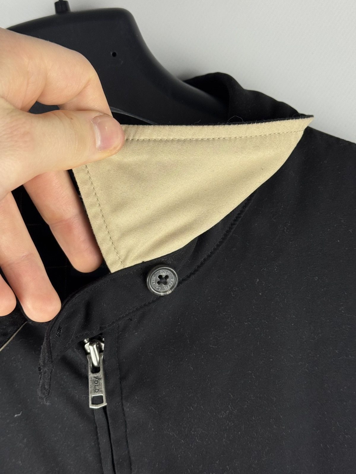 Polo Ralph Lauren Vintage Polo Ralph Lauren Zip Up Bomber Jacket Black Size US XL / EU 56 / 4 - 9 Thumbnail