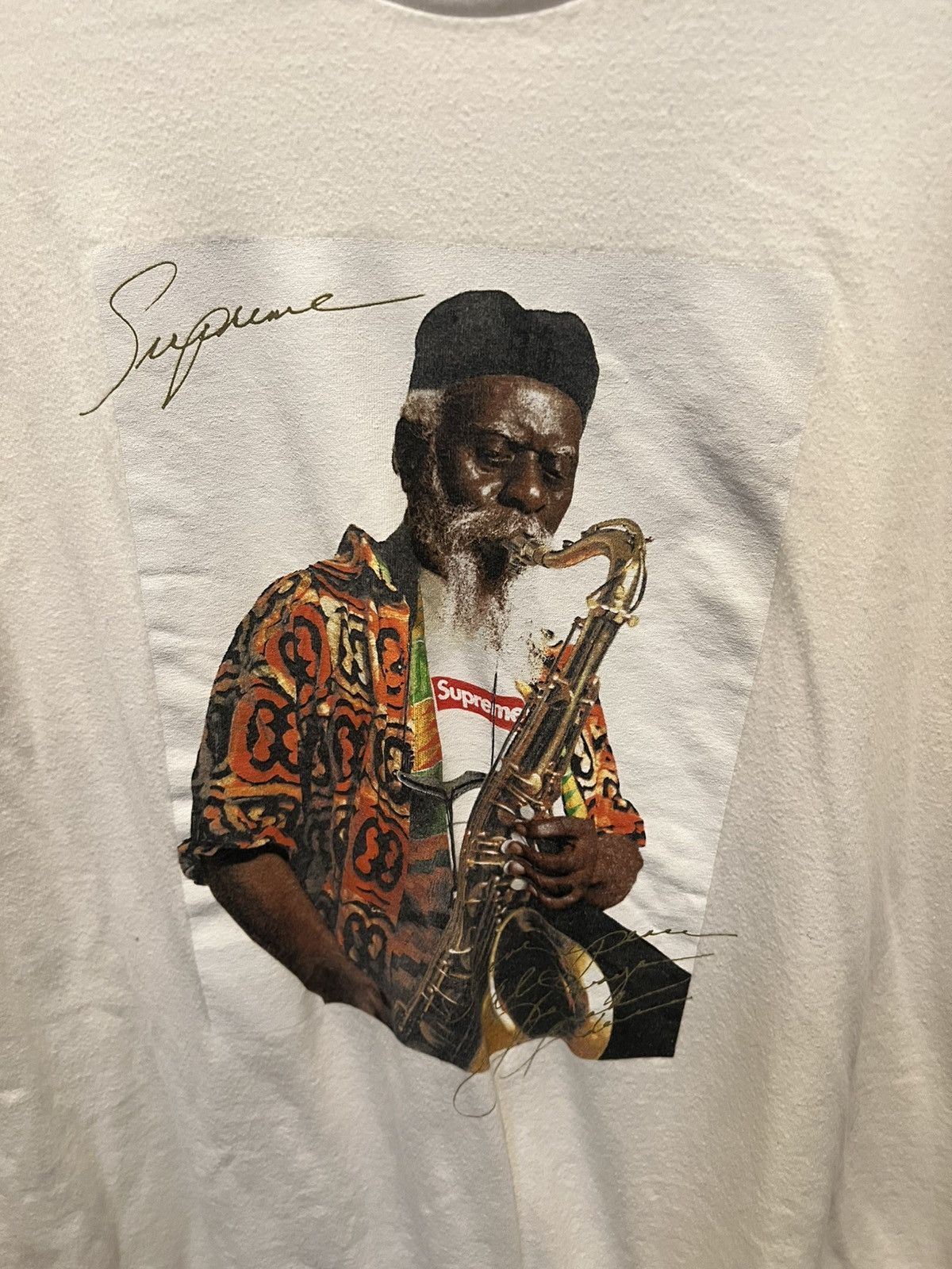 Supreme Supreme Pharaoh Sanders Tee Size US L / EU 52-54 / 3 - 3 Thumbnail