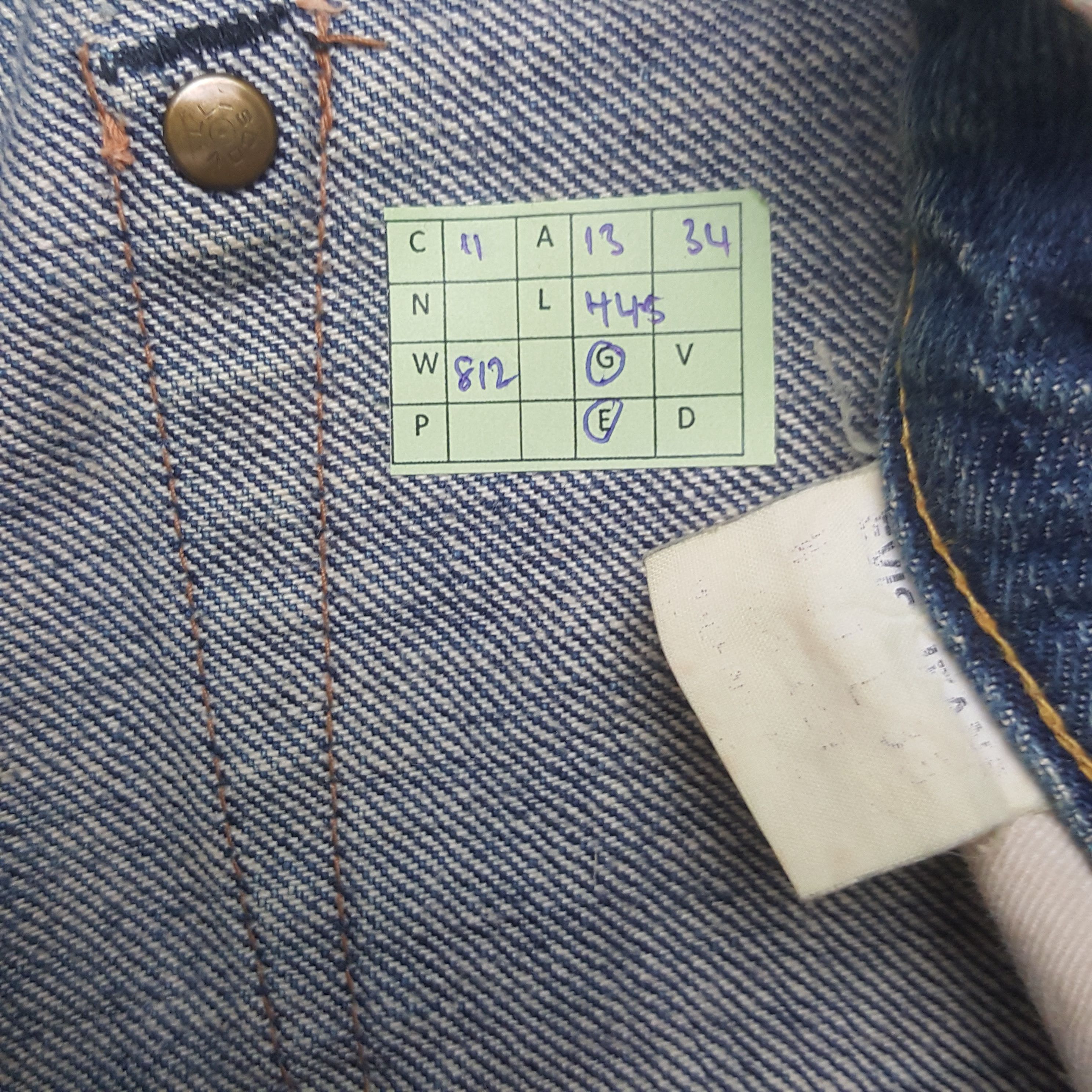 Evisu Vintage Evisu Selvedge Daicock Custom Art Denim Jeans RR11 Size US 26 / EU 42 - 8 Thumbnail