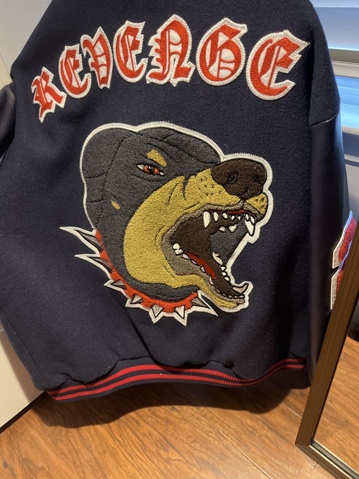 Revenge Revenge Varsity Jacket 🐺🔥 – Size Small Size US S / EU 44-46 / 1 - 3 Thumbnail
