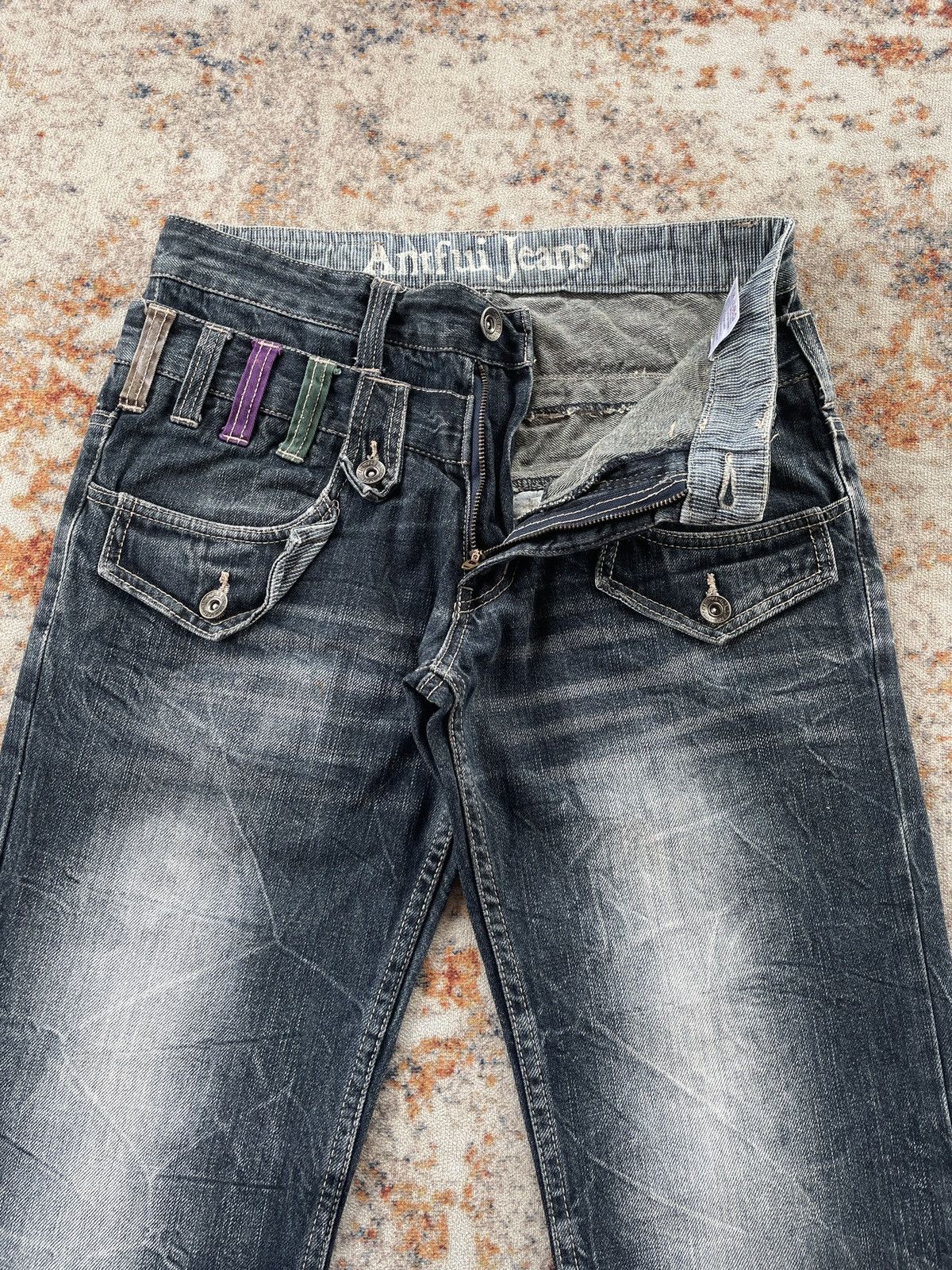 Hysteric Glamour ANTFUI DOUBLE WAIST DENIM Size US 28 / EU 44 - 3 Thumbnail