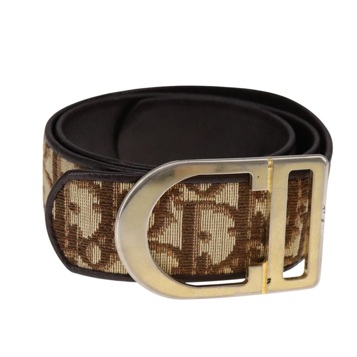 Dior Christian Dior D Buckle Belt Canvas and Leather Size ONE SIZE - 1 Thumbnail