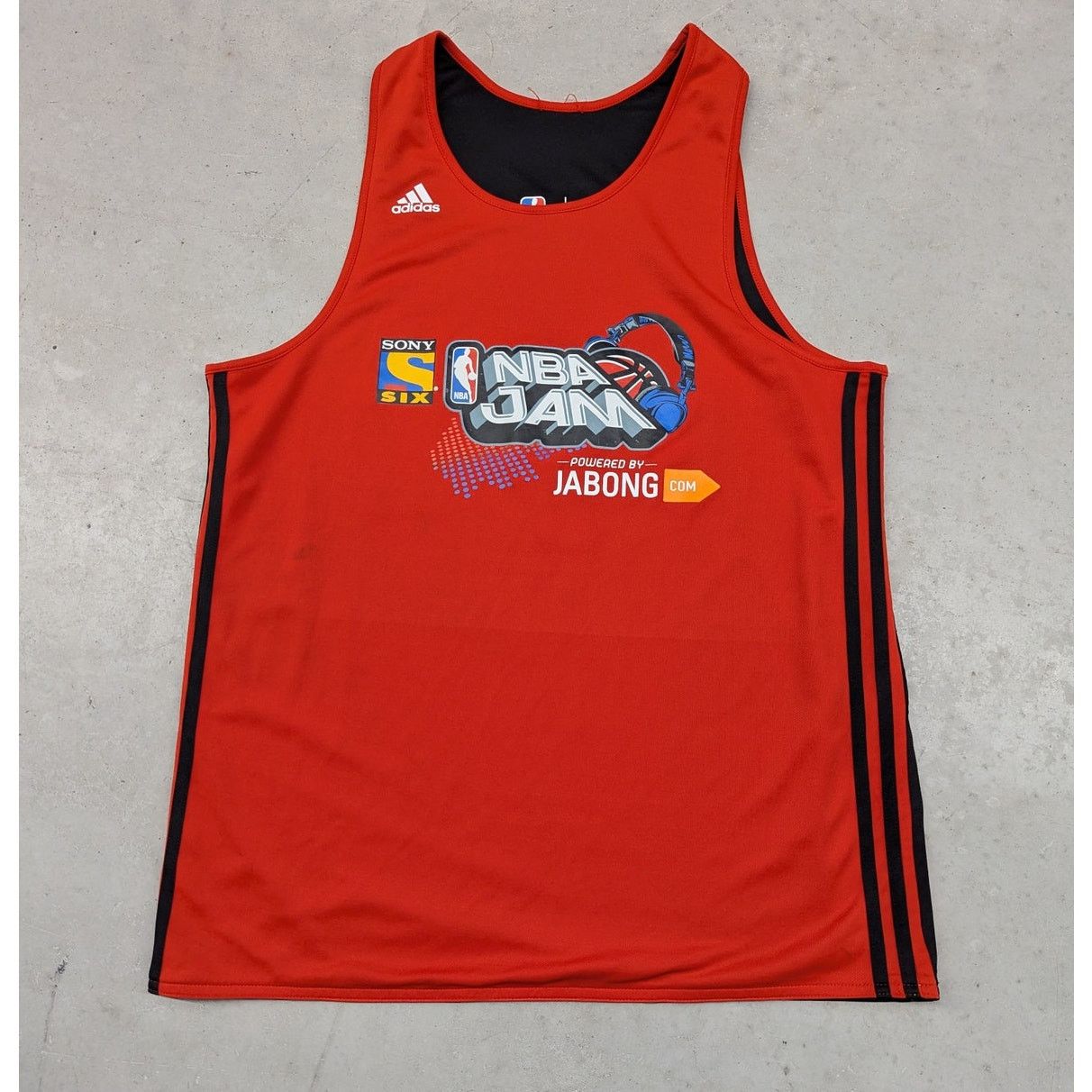 Adidas × NBA × Sony Adidas NBA Jam Sony Six Broadcaster reversible jersey Size US L / EU 52-54 / 3 - 4 Thumbnail