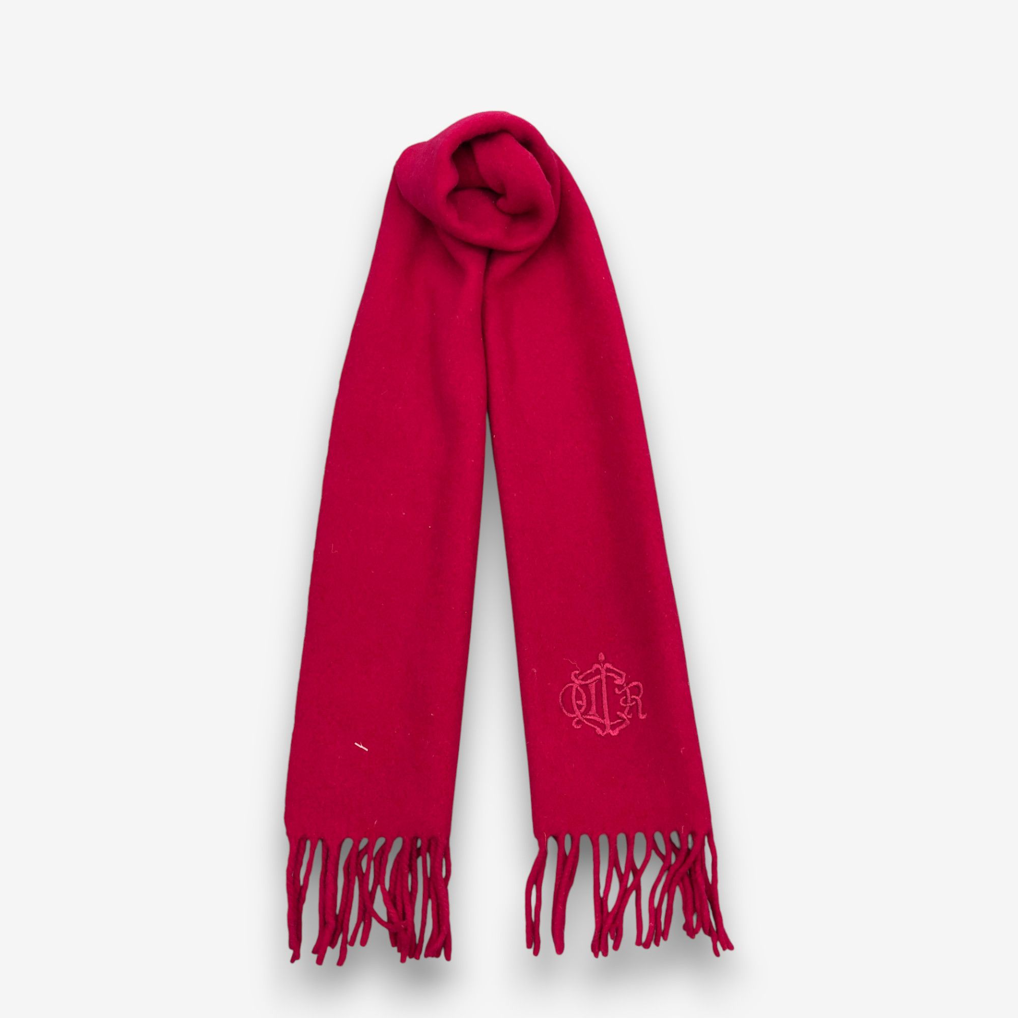 Christian Dior Monsieur Vintage Christian Dior Scarf Muffler Wool Cashmere Scarves Size ONE SIZE - 1 Thumbnail