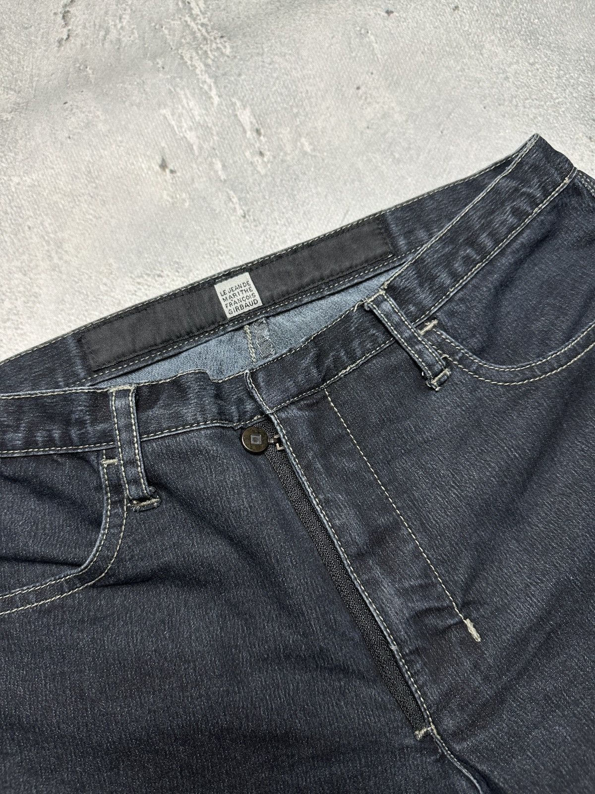 Marithe + Francois Girbaud Vintage Marithe Francois Girbaud Flared Jeans Pants Rare 90s Size 28" / US 6 / IT 42 - 8 Thumbnail
