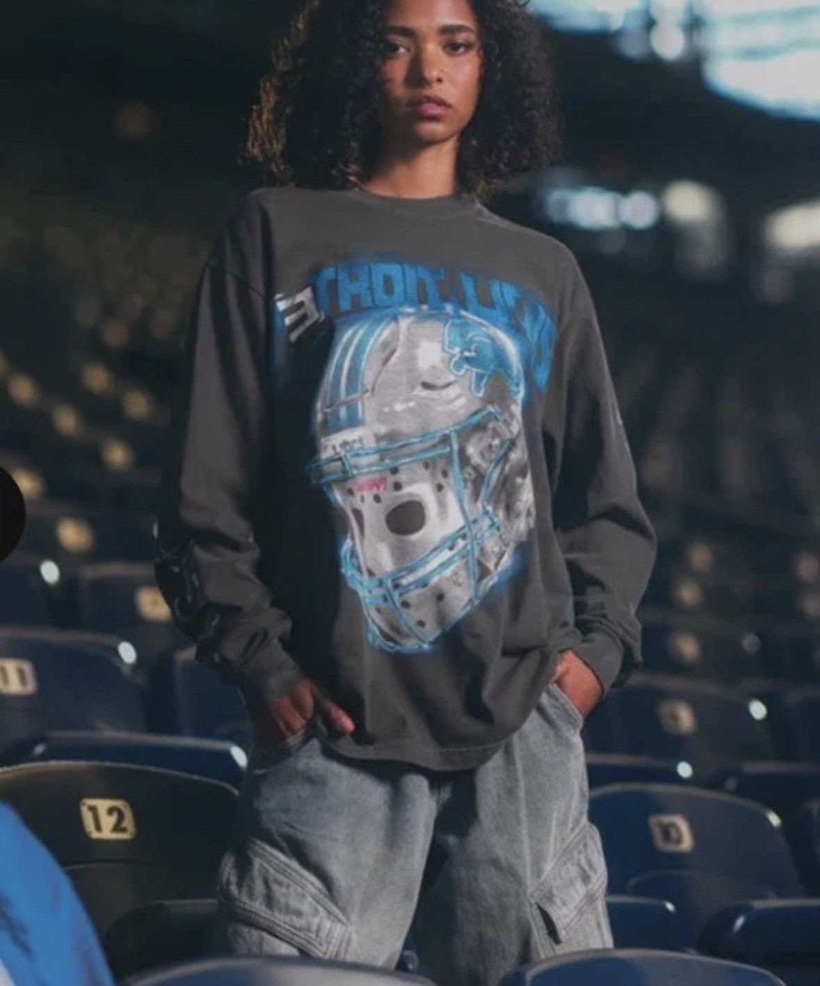 Eminem Eminem Detroit Lions Capsule All Grit 313 Long Sleeve Shirt Size US M / EU 48-50 / 2 - 3 Thumbnail