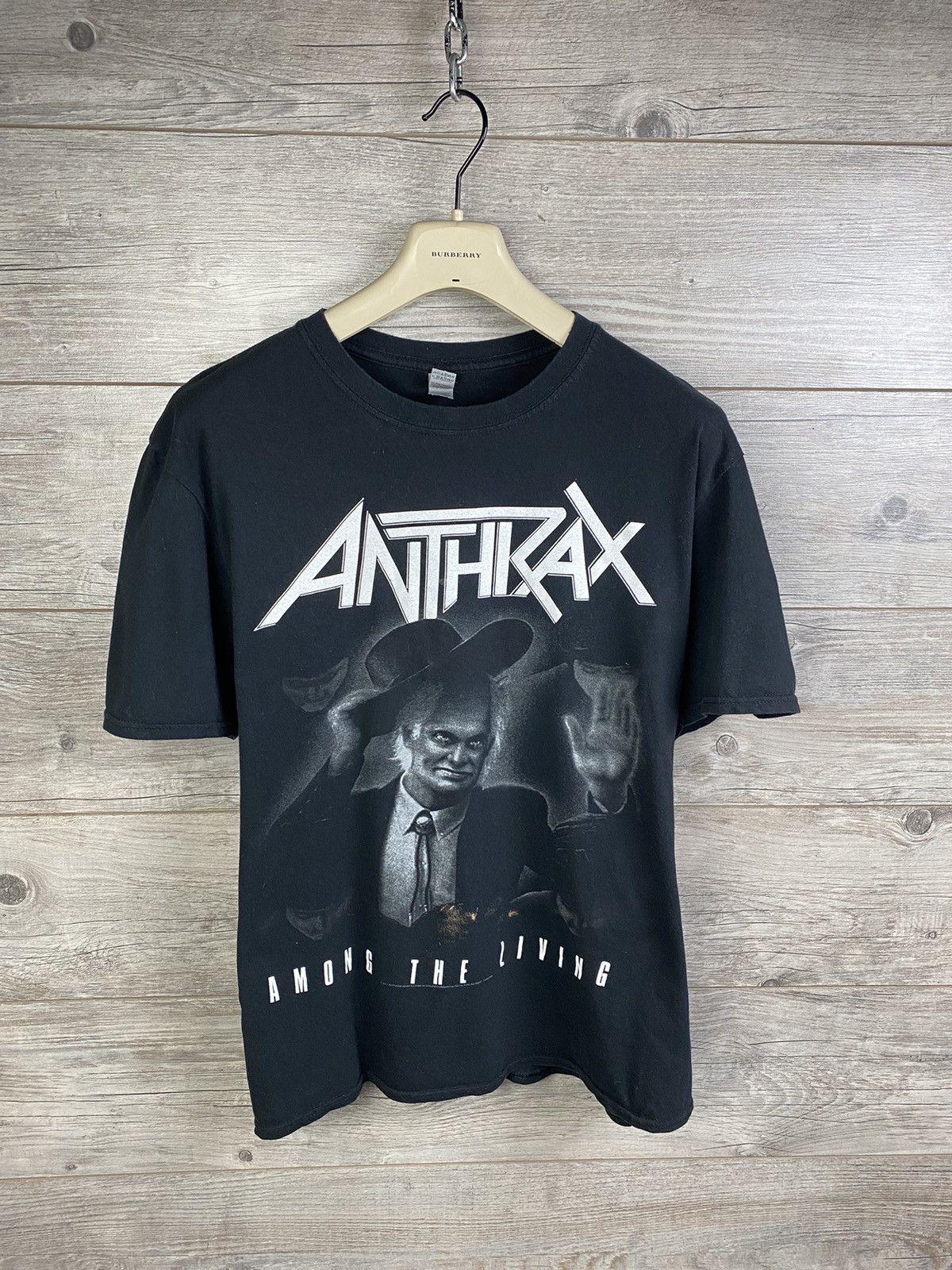 Vintage T-shirt Anthikax Among The Living 2011 Size L Size US L / EU 52-54 / 3 - 1 Thumbnail