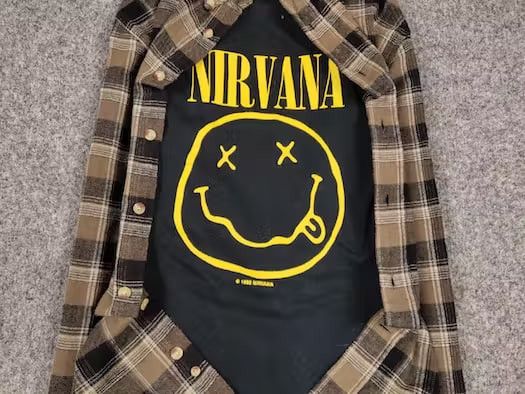 Flannel Vintage Flannel Shirt Travis Scott Style Size US L / EU 52-54 / 3 - 8 Thumbnail