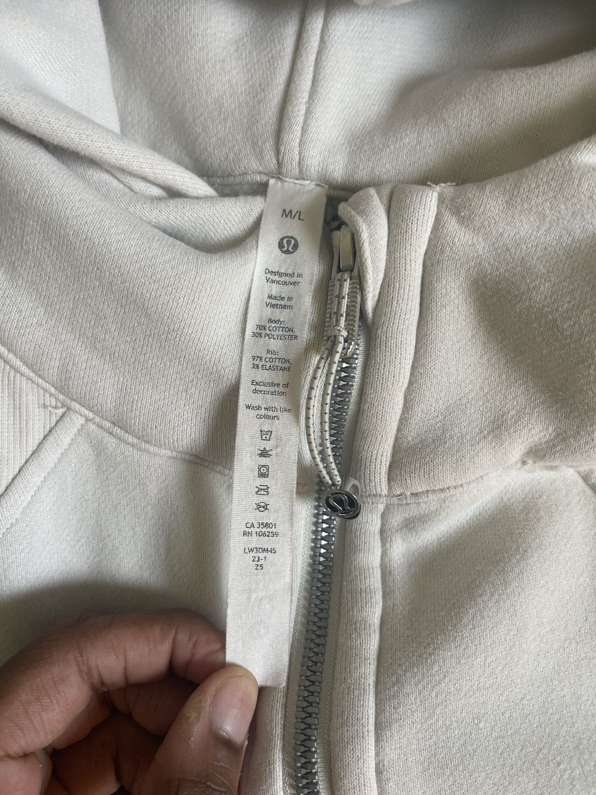 Lululemon Lululemon Scuba Oversized Half-Zip Hoodie Size M / US 6-8 / IT 42-44 - 5 Thumbnail