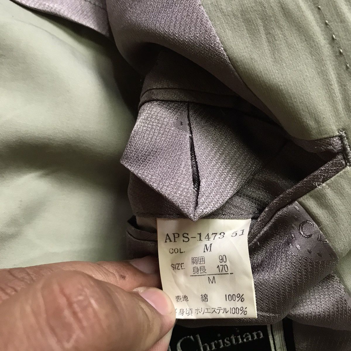 Christian Dior Monsieur × Vintage Vintage Christian Dior Sun Faded Jacket Size US M / EU 48-50 / 2 - 13 Thumbnail