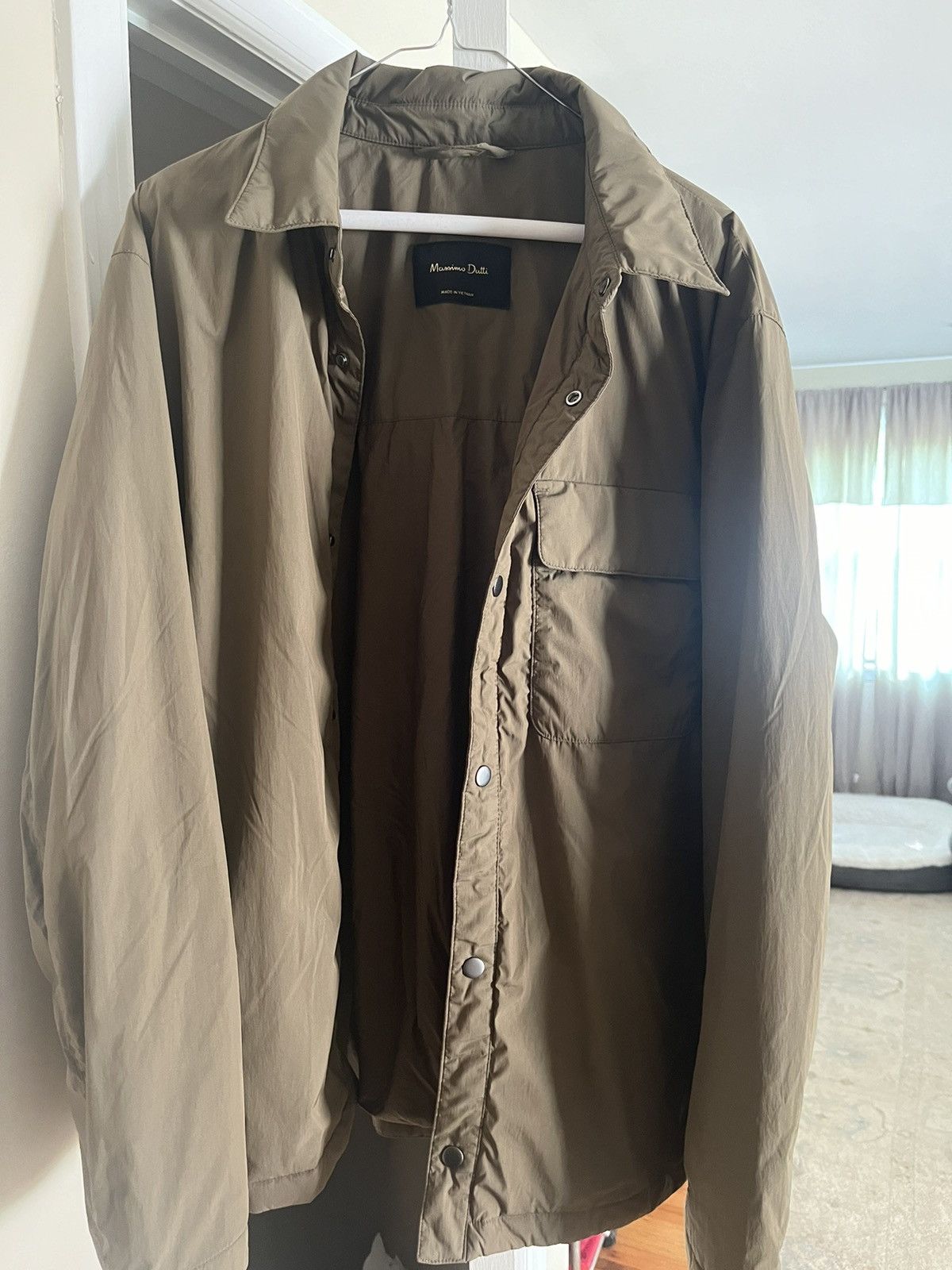 Massimo Dutti Massimo Dutti Tan Light Jacket Size US L / EU 52-54 / 3 - 1 Thumbnail