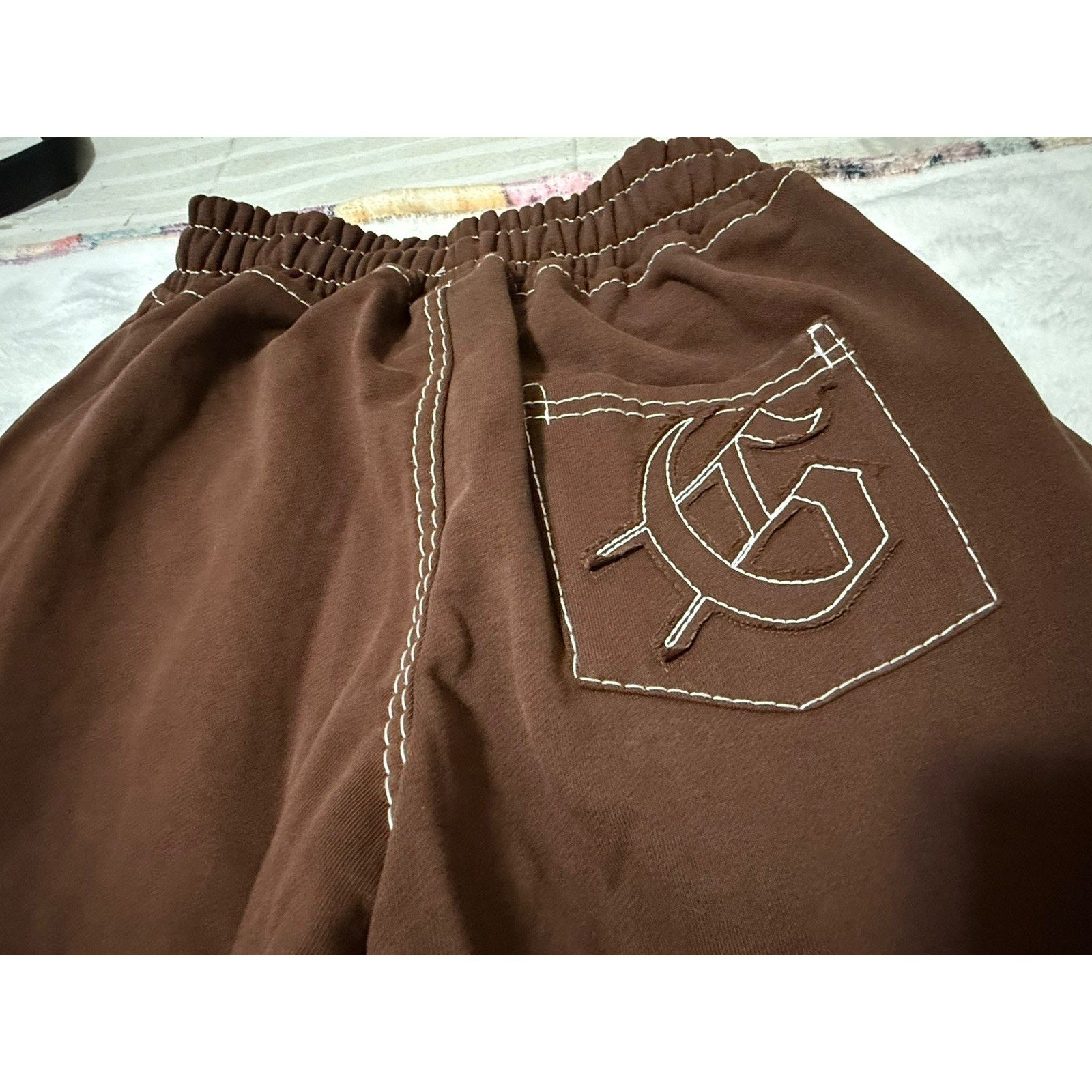 Godspeed GODSPEED OG LOGO SWEATPANTS STITCHED MOCHA Size XS Size US 27 - 4 Thumbnail