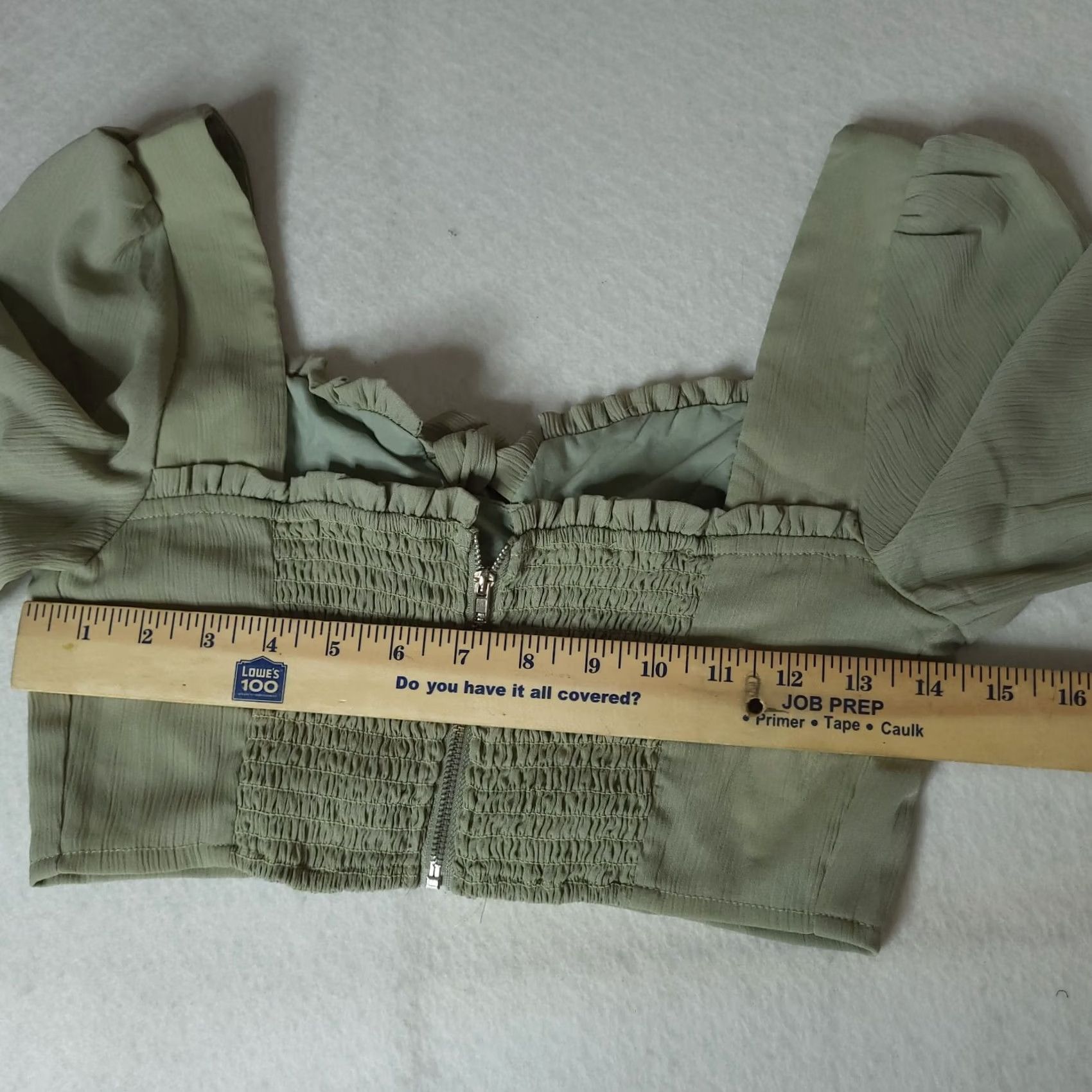 Vintage VINTAGE NLW Women's mint green cropped top S NEW Size S / US 4 / IT 40 - 6 Thumbnail