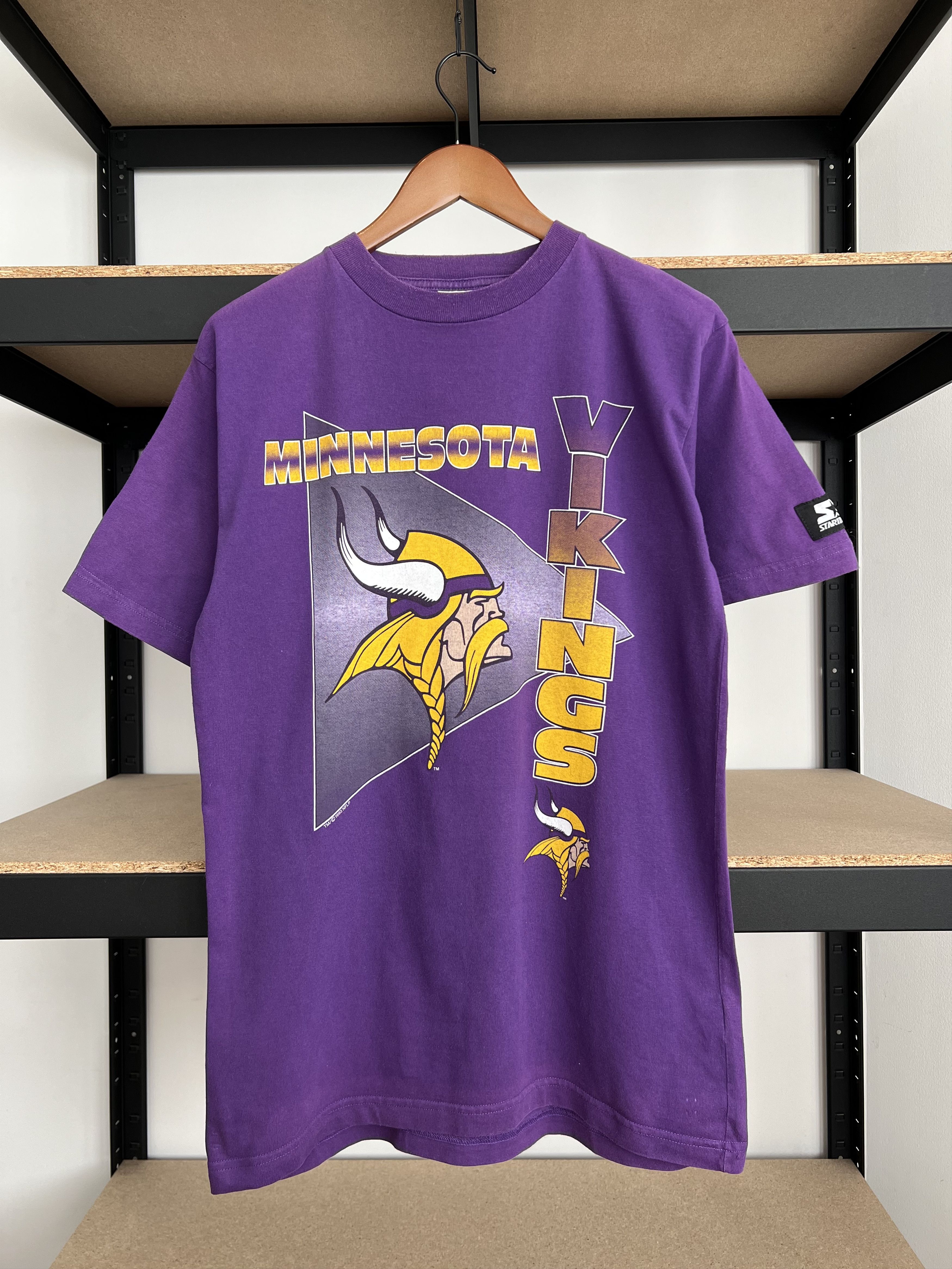 NFL Vintage 1993 Minnesota Vikings NFL Starter Purple T-shirt Size US M / EU 48-50 / 2 - 1 Thumbnail