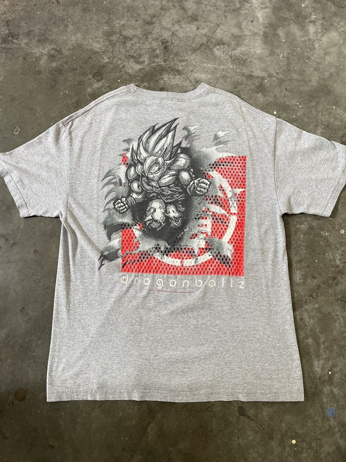 Anime Vintage 2002 Dragon Ball Z Son Goku Super Saiyan Size US XL / EU 56 / 4 - 4 Thumbnail