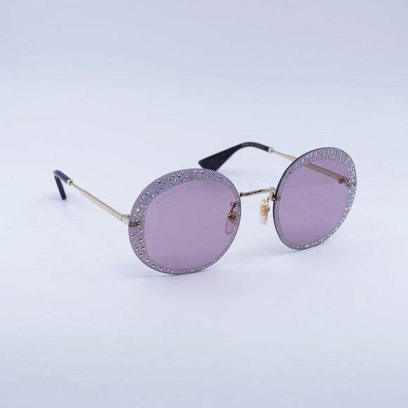 Gucci Gucci GG1593S 002 Sunglasses Endura Gold Oval Frame  display picture 1