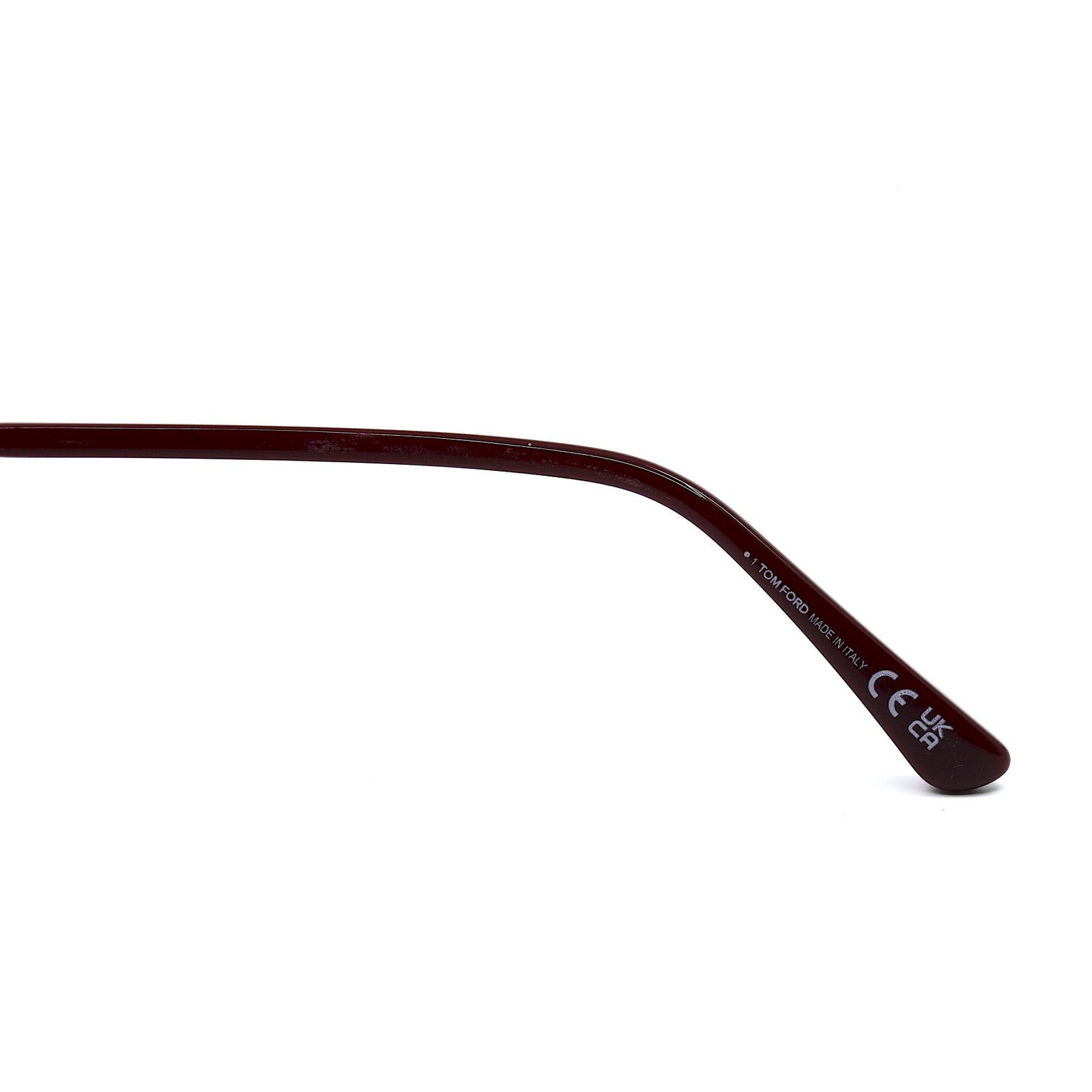 Tom Ford TOM FORD RAPHAELA TF1006 69W GOLD BURGUNDY SMOKE SUNGLASSES Size ONE SIZE - 7 Thumbnail