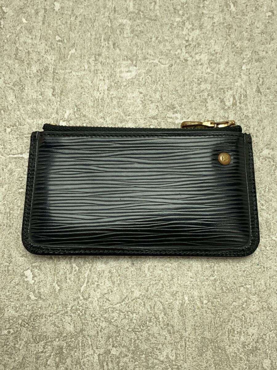 Louis Vuitton Louis Vuitton Epi Pochette Cle Leather Black Size ONE SIZE - 2 Thumbnail