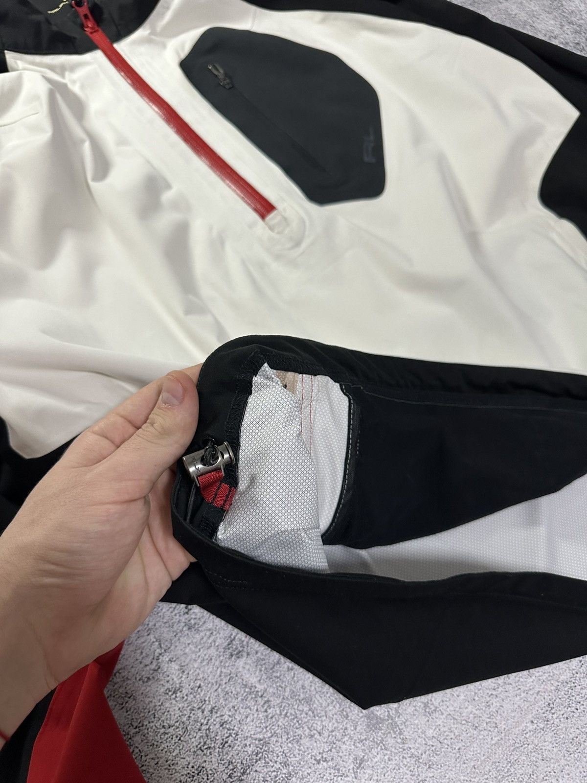 RLX Ralph Lauren Vintage Ralph Lauren RLX Half-Zip Light Jacket Size US M / EU 48-50 / 2 - 14 Thumbnail